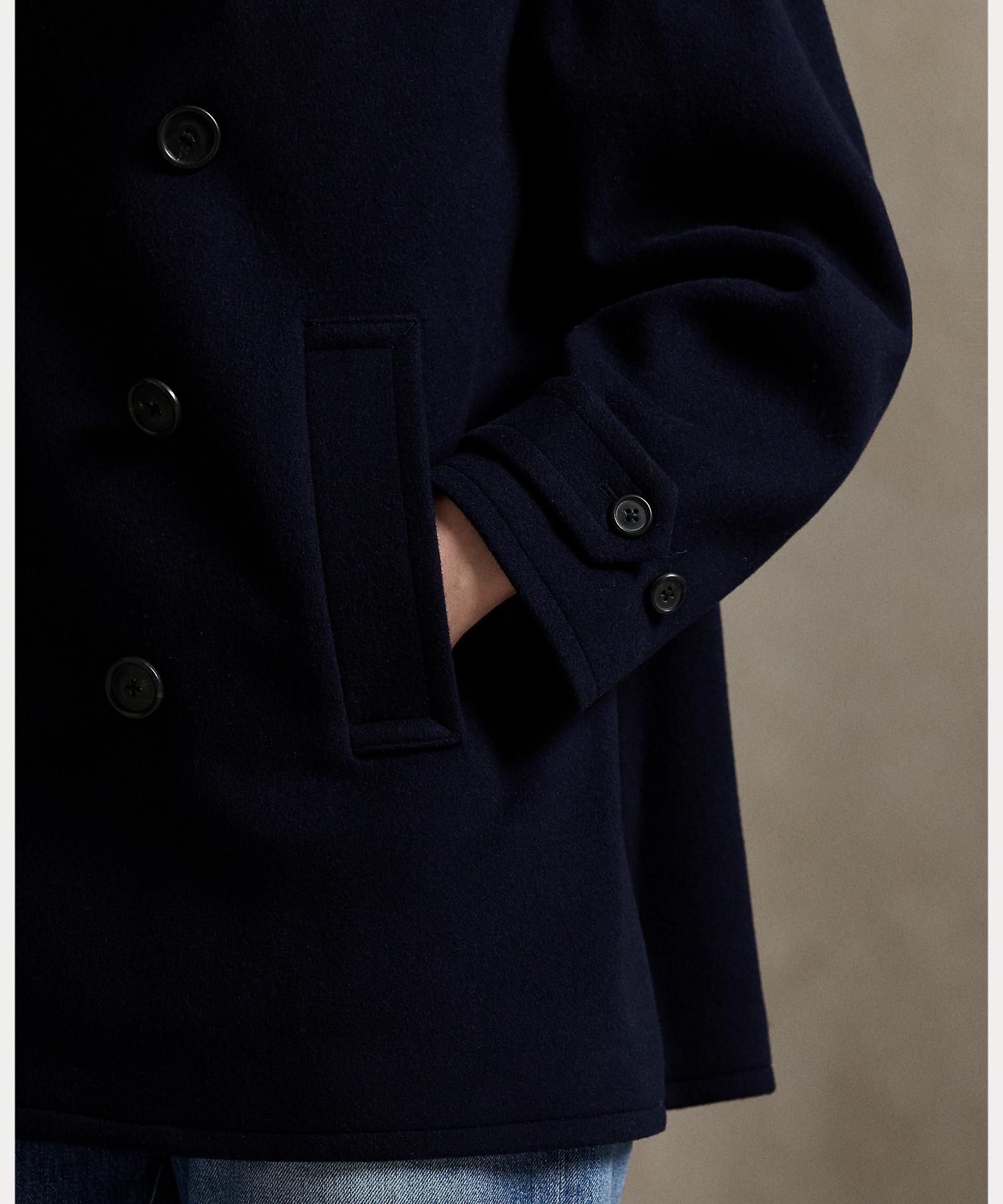 ポロ ラルフ ローレン POLO RALPH LAUREN ウール メルトン ピーコート （410ネイビー） 410ネイビー