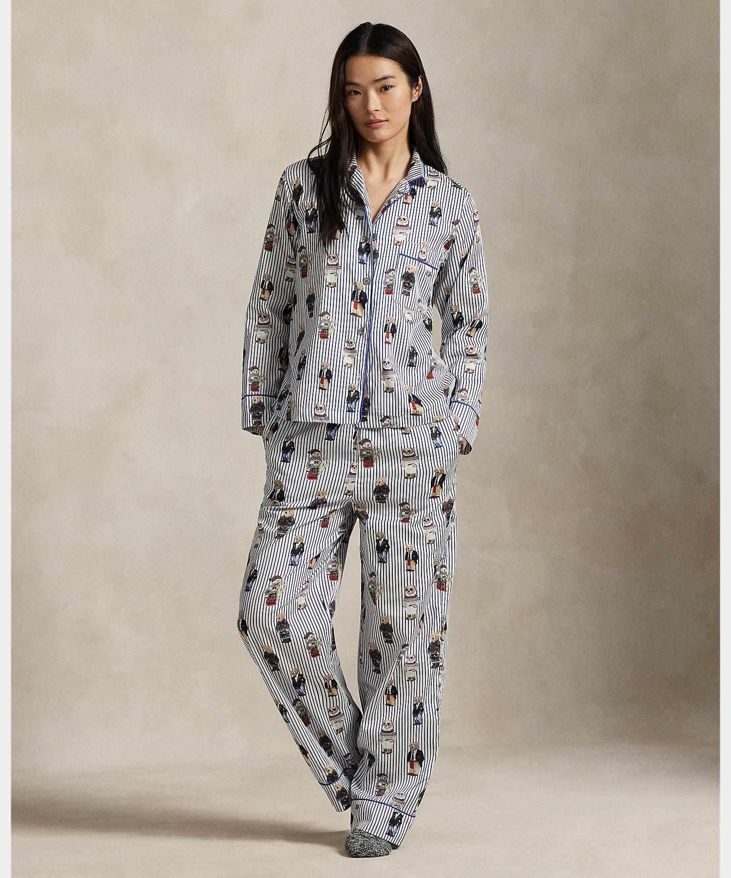 ポロ ラルフ ローレン POLO RALPH LAUREN チェック ロングスリーブ パジャマ セット （400ブルー） 400ブルー