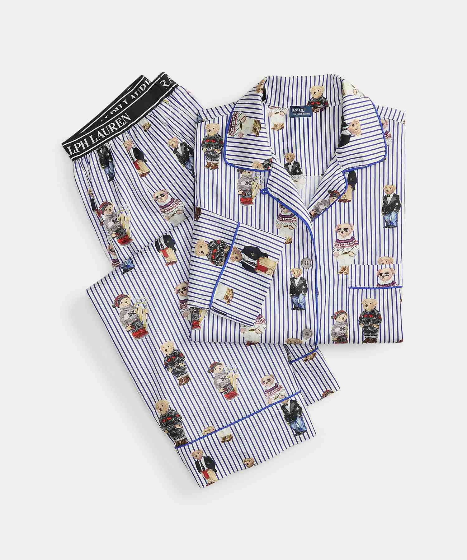 ポロ ラルフ ローレン POLO RALPH LAUREN チェック ロングスリーブ パジャマ セット （400ブルー） 400ブルー