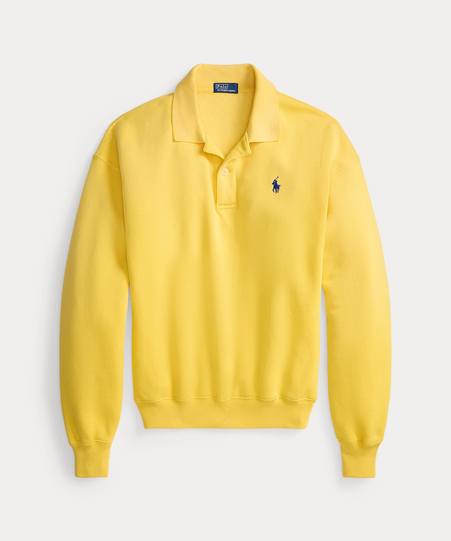 ポロ ラルフ ローレン POLO RALPH LAUREN ポロカラー フリース プルオーバー （700イエロー） 700イエロー