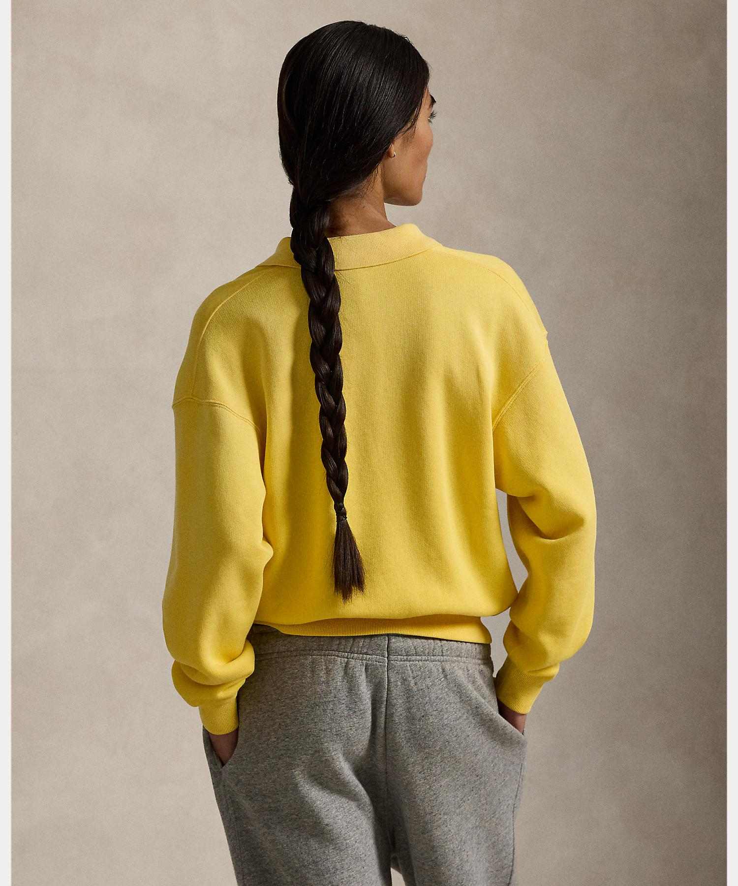 ポロ ラルフ ローレン POLO RALPH LAUREN ポロカラー フリース プルオーバー （700イエロー） 700イエロー