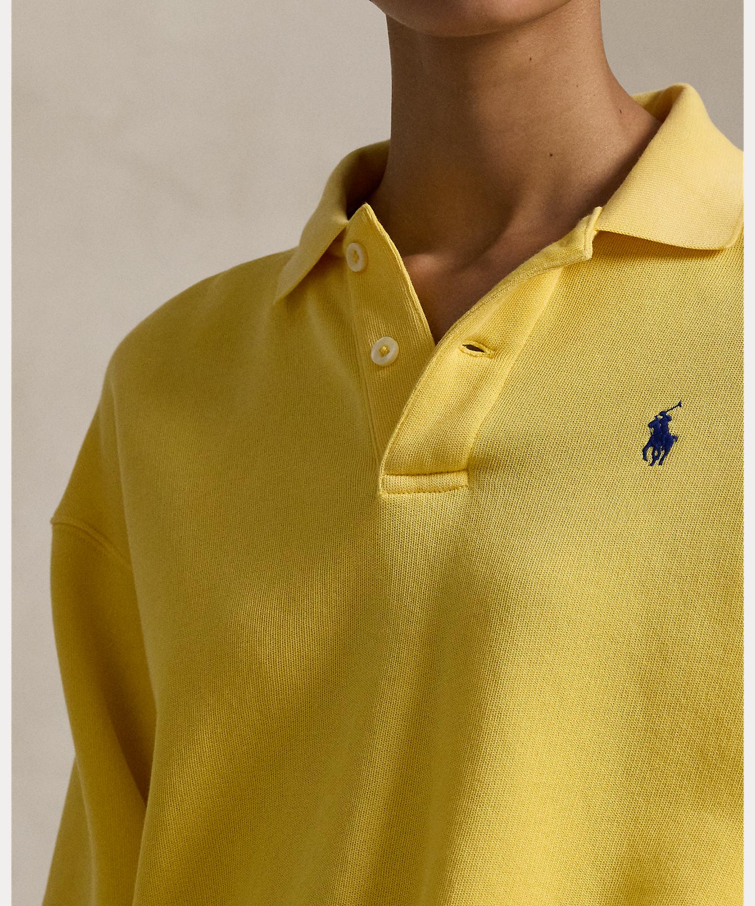 ポロ ラルフ ローレン POLO RALPH LAUREN ポロカラー フリース プルオーバー （700イエロー） 700イエロー