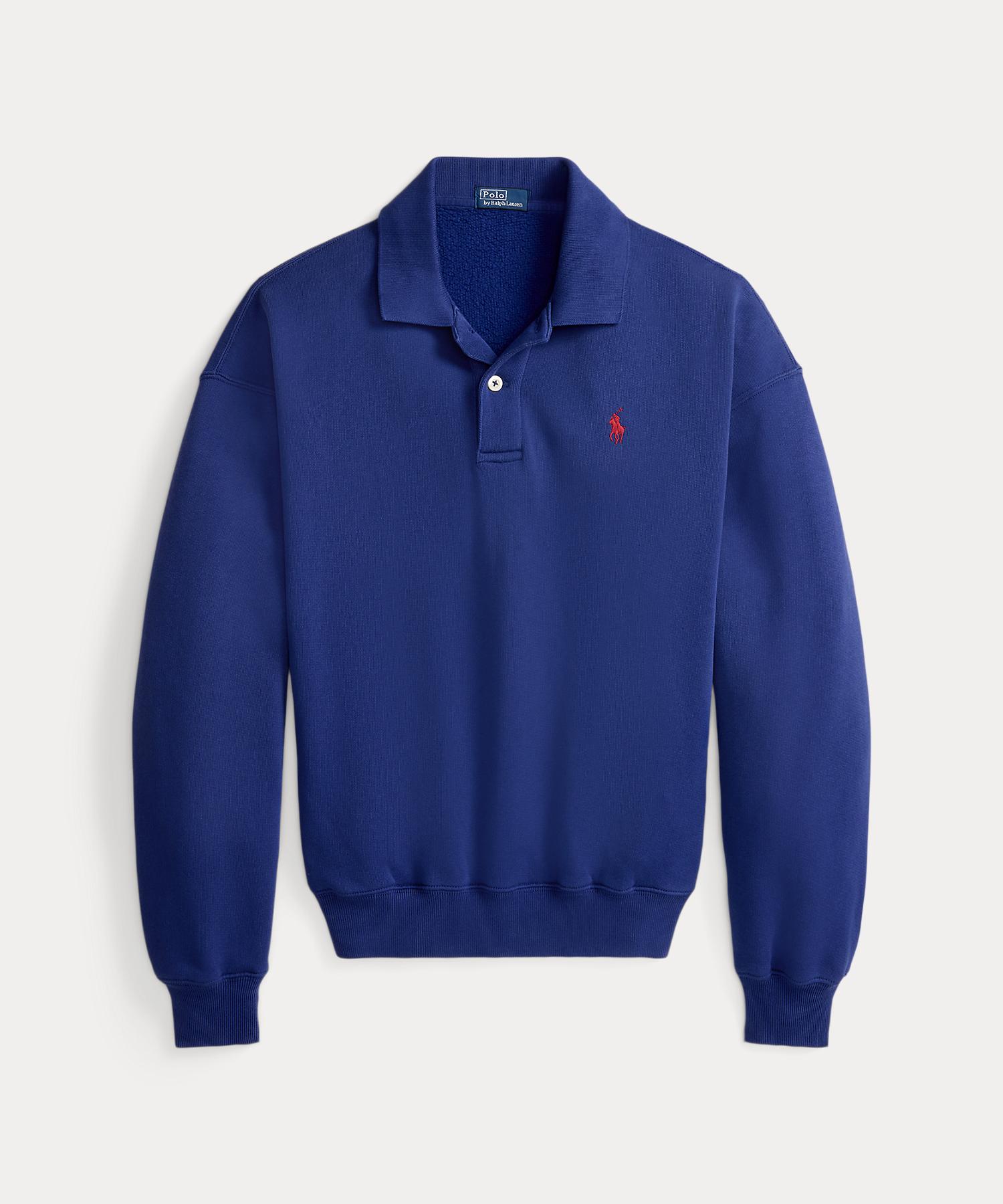 ポロ ラルフ ローレン POLO RALPH LAUREN ポロカラー フリース プルオーバー （400ブルー） 400ブルー