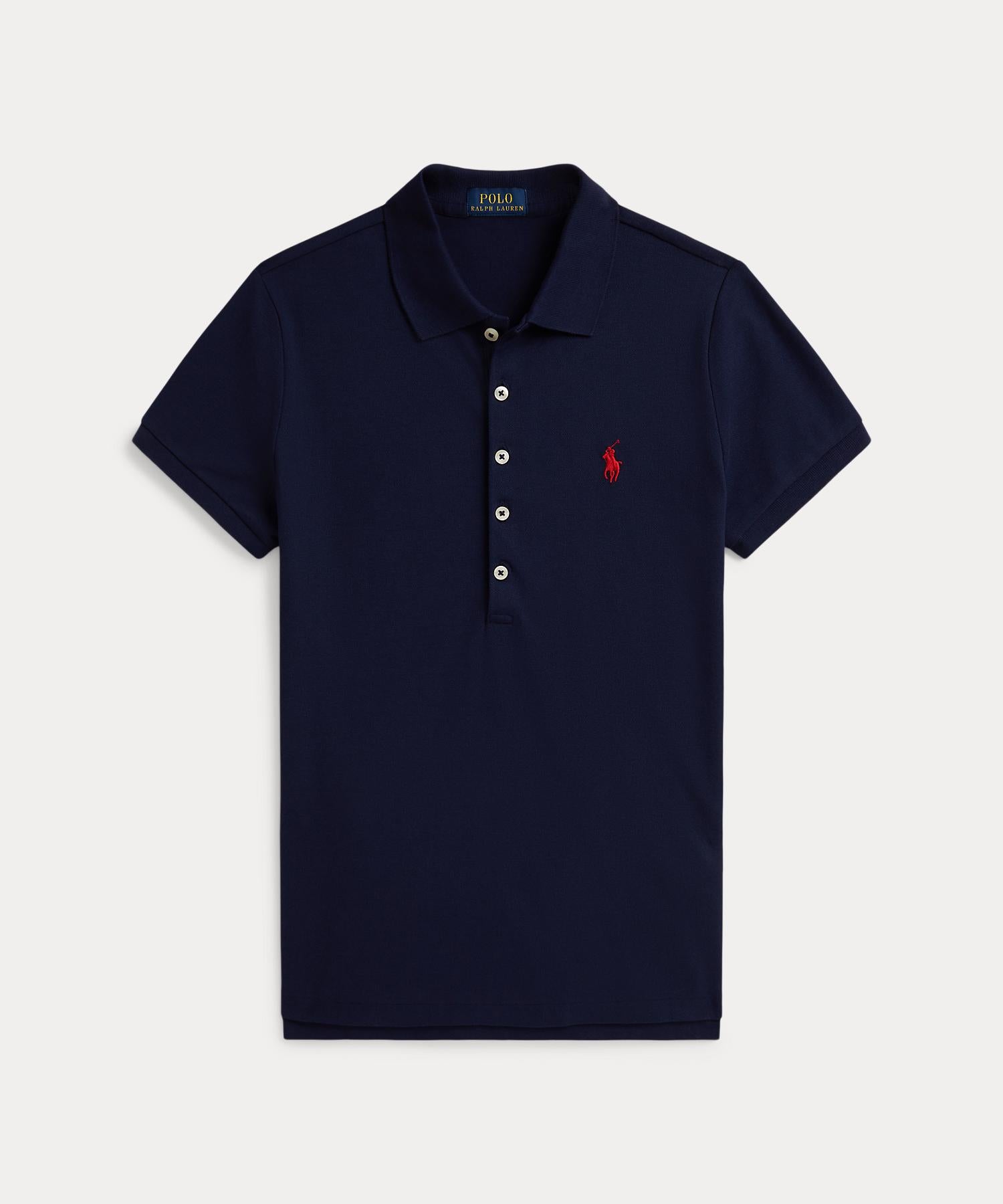 ポロ ラルフ ローレン POLO RALPH LAUREN スリム フィット ストレッチ ポロシャツ （410ネイビー） 410ネイビー