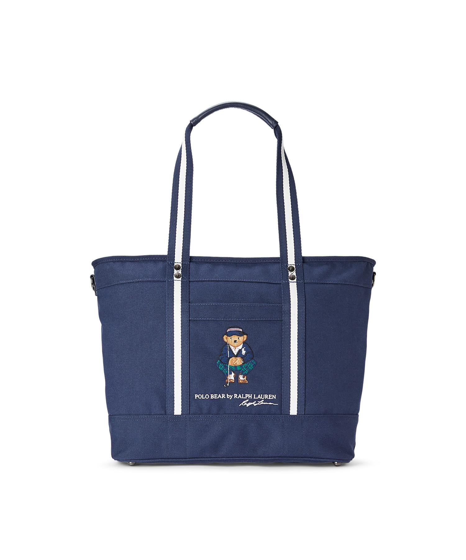 ポロ ゴルフ｜アールエルエックス POLO GOLF｜RLX GOLF Poloベア ゴルフ トート バッグ,410ネイビー