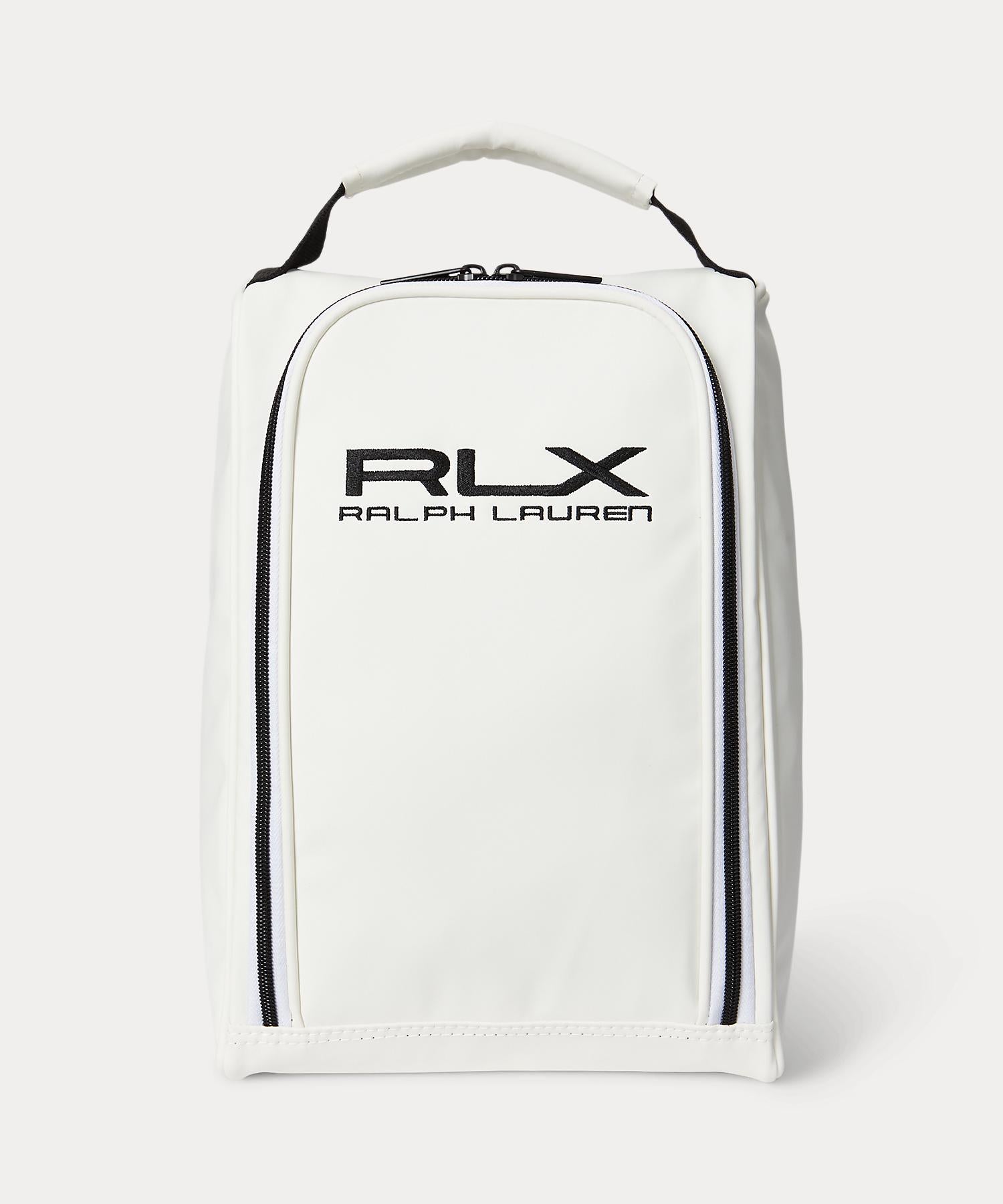 ポロ ゴルフ｜アールエルエックス POLO GOLF｜RLX GOLF （RLX）エンブロイダリー ロゴ ゴルフ シューズ バッグ （100ホワイト） 100ホワイト