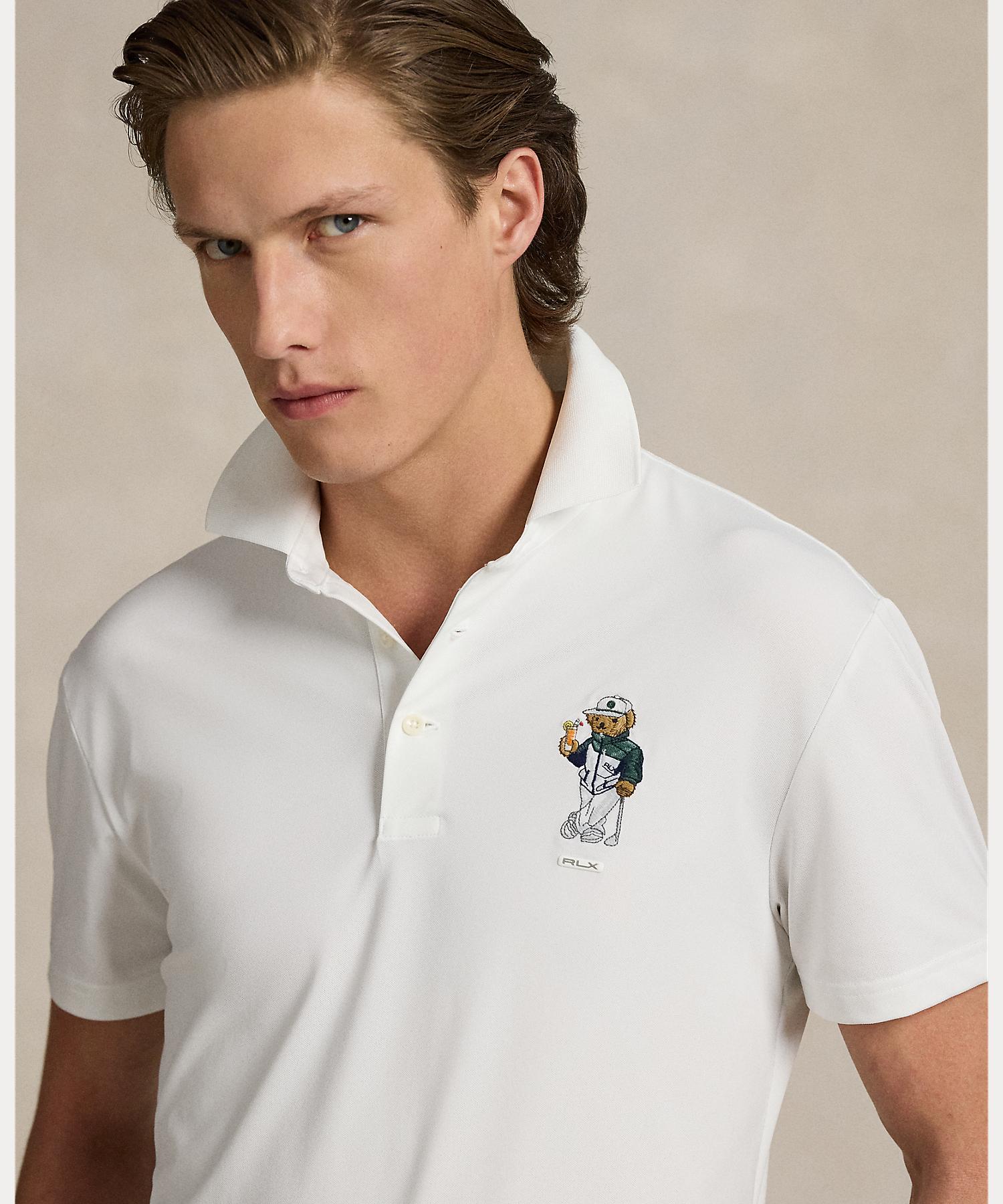 Polo Golf | RLX POLO GOLF Tailored Fit Bear Performance Polo Shirt