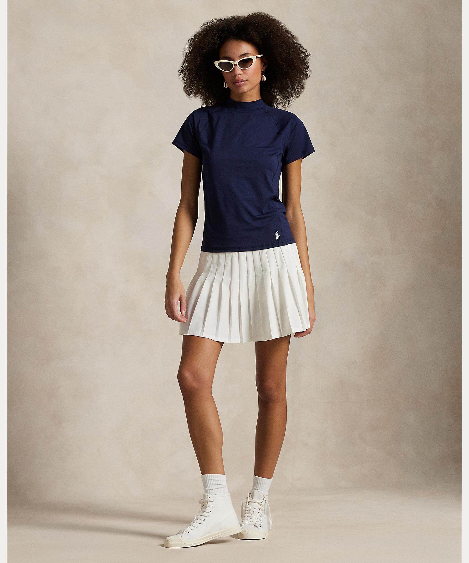 Polo Golf | RLX POLO GOLF Stretch Jersey Short Sleeve Mock Neck