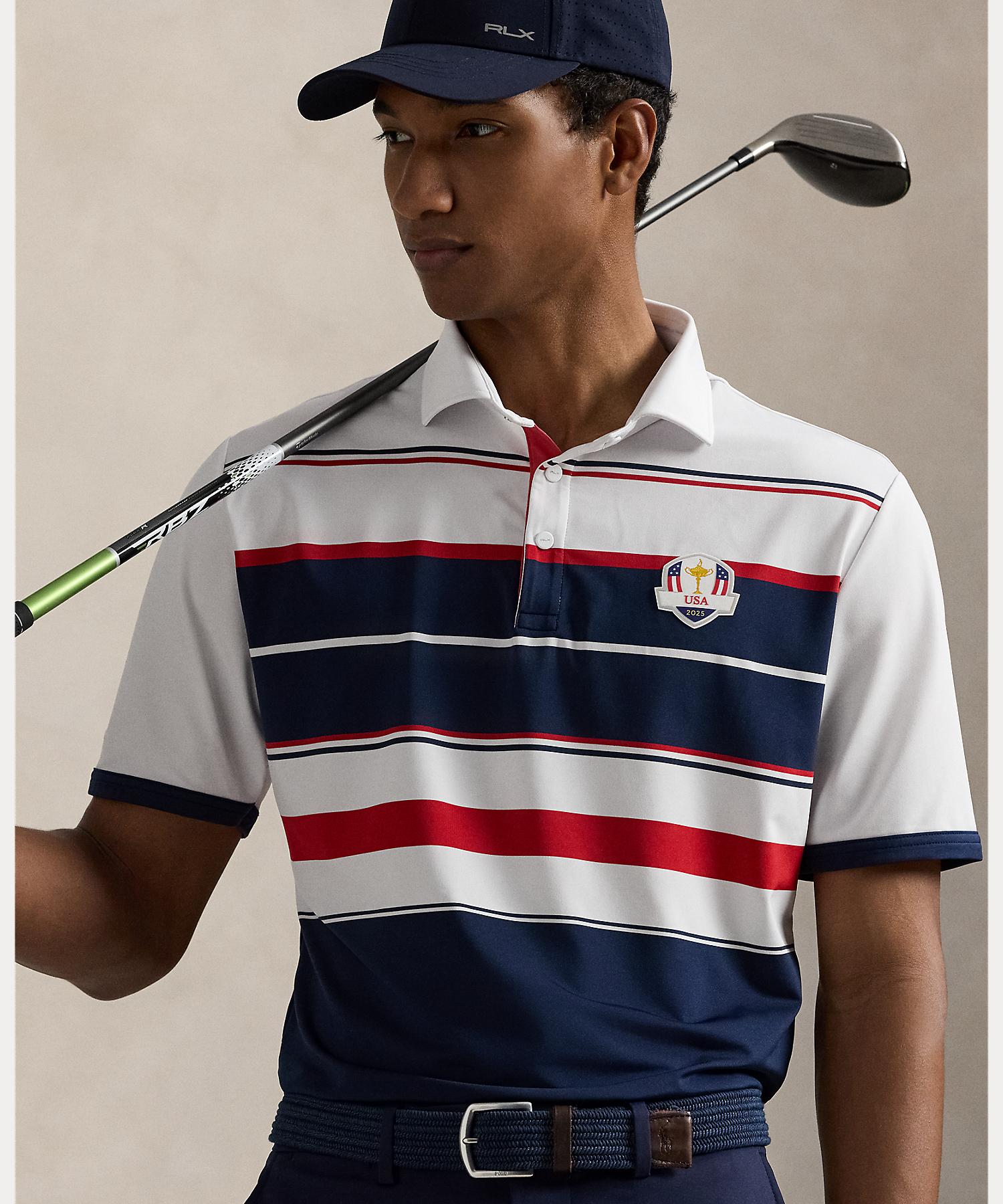 ポロ ゴルフ｜アールエルエックス POLO GOLF｜RLX GOLF （RLX）U.S. ライダー カップ パフォーマンス ポロシャツ （100ホワイト） 100ホワイト