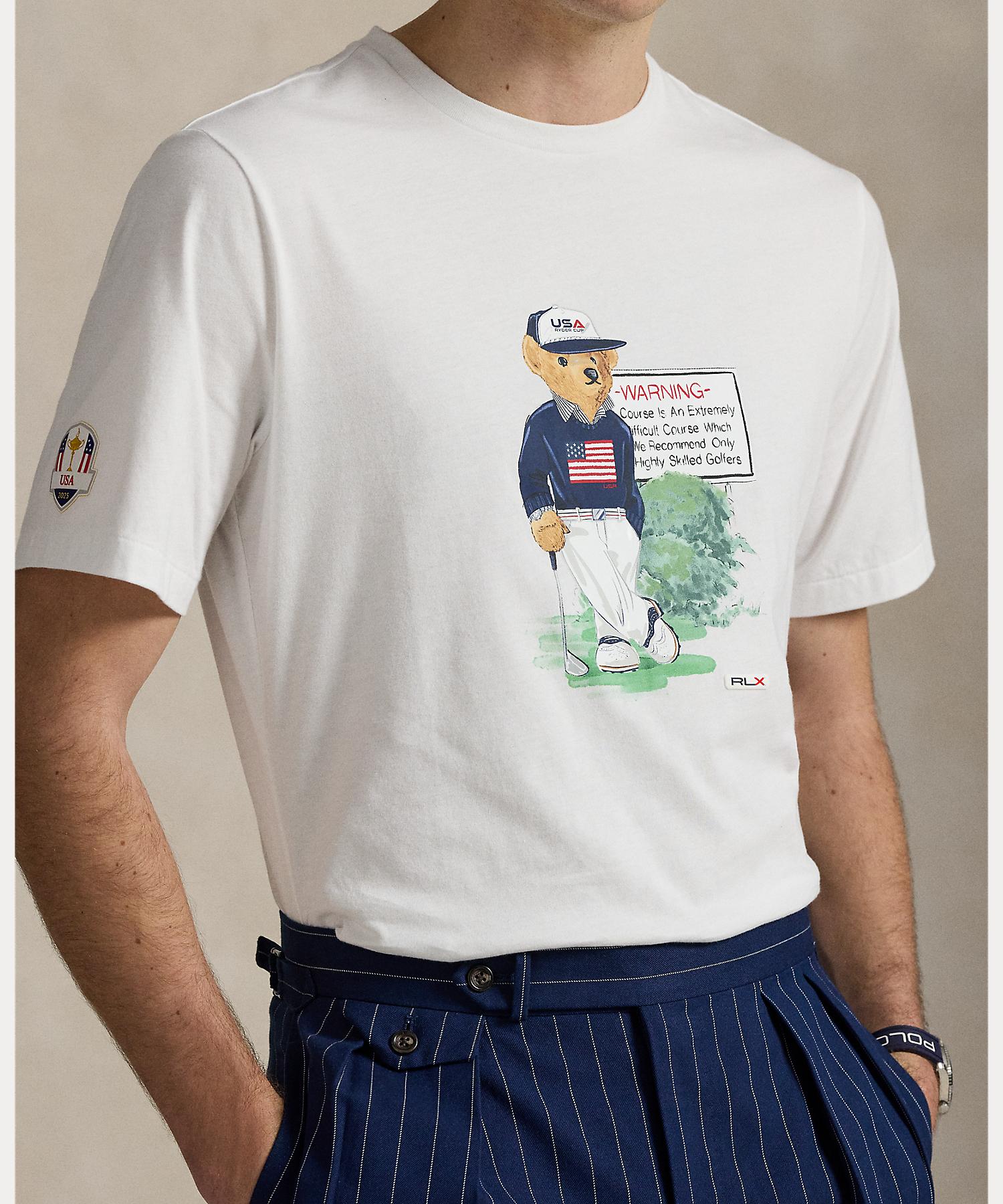 ポロ ゴルフ｜アールエルエックス POLO GOLF｜RLX GOLF （RLX）U.S. ライダー カップ Polo ベア Tシャツ （100ホワイト） 100ホワイト