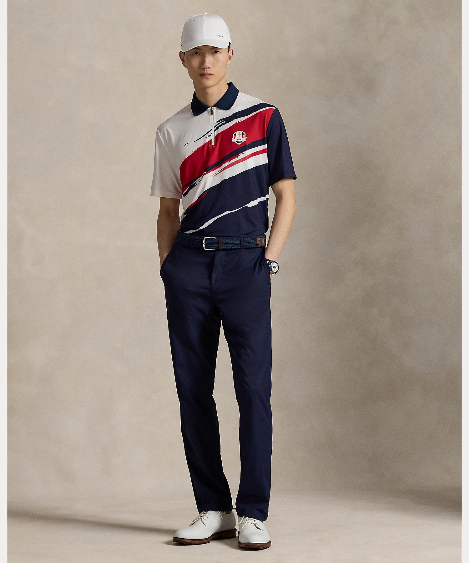 ポロ ゴルフ｜アールエルエックス POLO GOLF｜RLX GOLF （RLX）U.S. ライダー カップ パフォーマンス ポロシャツ （410ネイビー） 410ネイビー