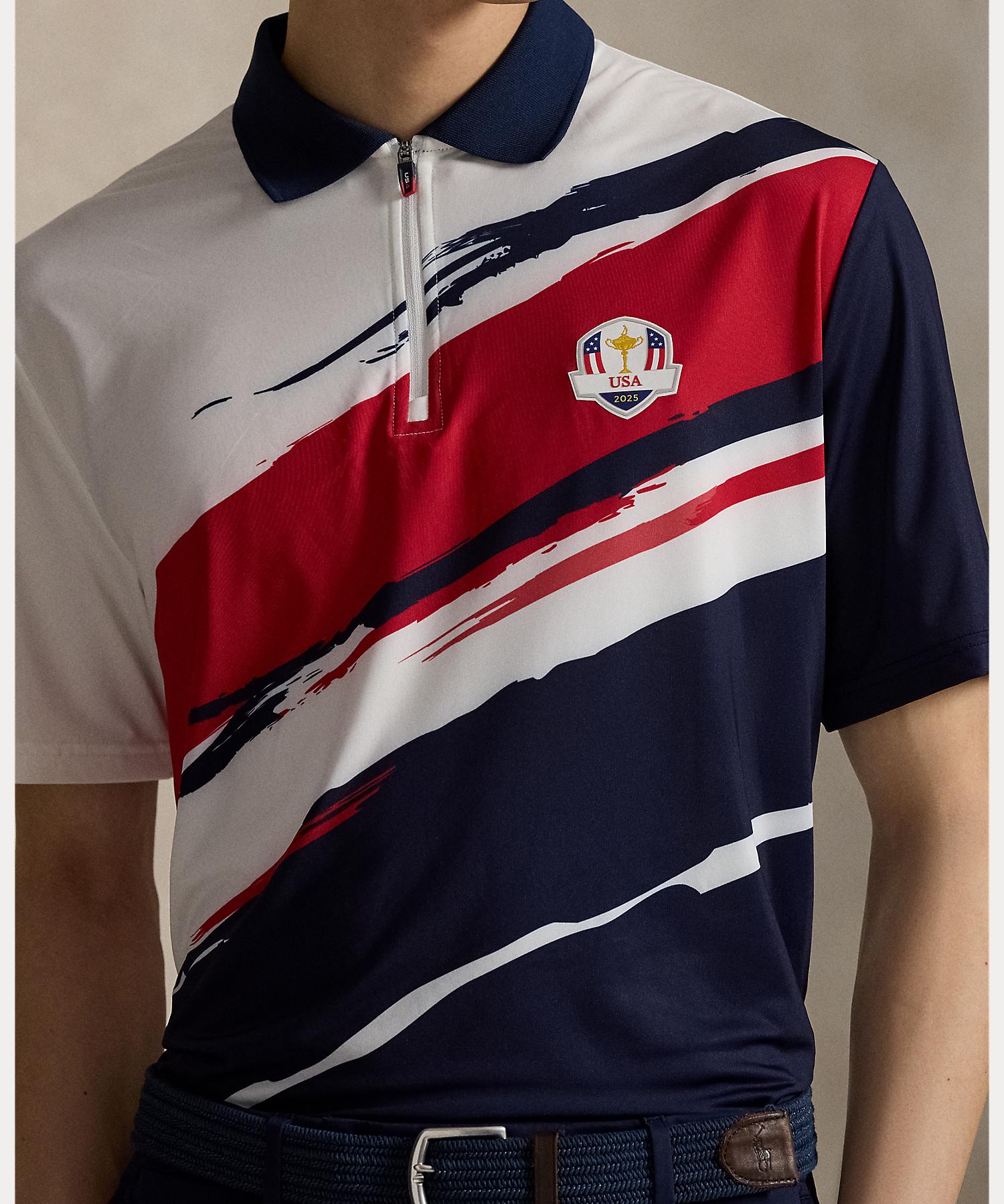 ポロ ゴルフ｜アールエルエックス POLO GOLF｜RLX GOLF （RLX）U.S. ライダー カップ パフォーマンス ポロシャツ （410ネイビー） 410ネイビー