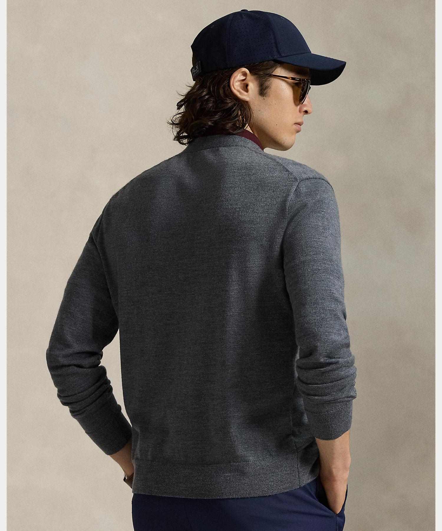 Polo Golf | RLX POLO GOLF | RLX GOLF Polo Bear Performance Cardigan