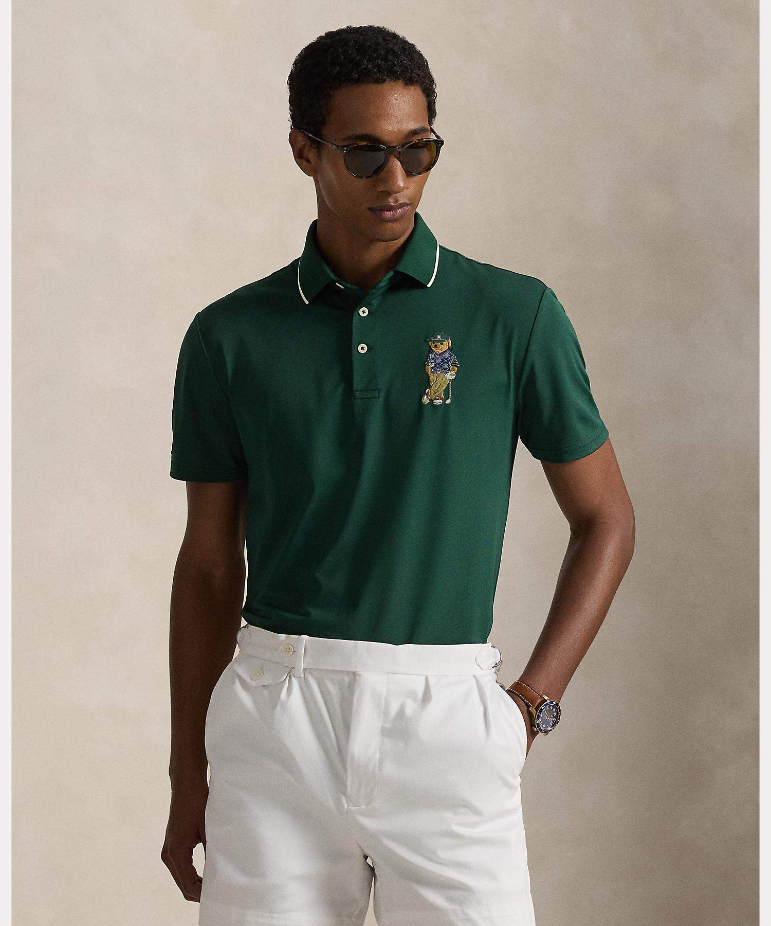 ポロ ゴルフ｜アールエルエックス POLO GOLF｜RLX GOLF （RLX）テーラード フィット Polo ベア ポロシャツ （300グリーン） 300グリーン