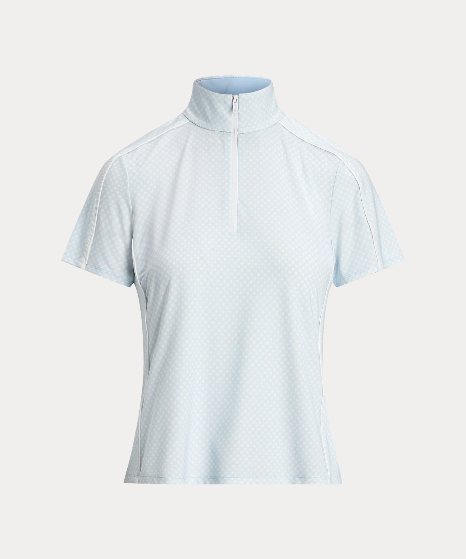 ポロ ゴルフ｜アールエルエックス POLO GOLF｜RLX GOLF （RLX）スリム フィット ストレッチ ジャージー クォータージップ ポロシャツ （400ブルー） 400ブルー