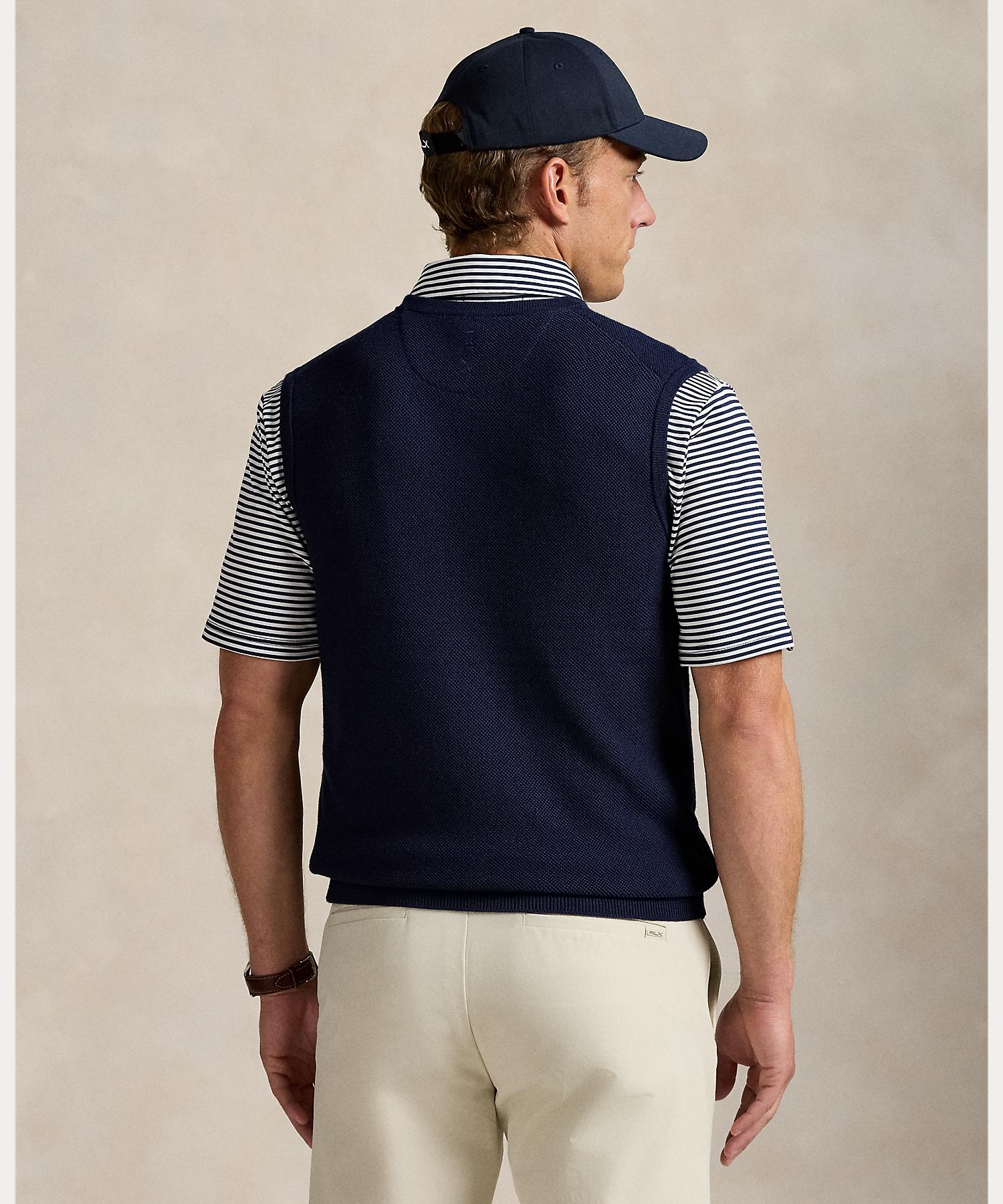 ポロ ゴルフ｜アールエルエックス POLO GOLF｜RLX GOLF （POLO GOLF）パフォーマンス セーター ベスト （410ネイビー） 410ネイビー