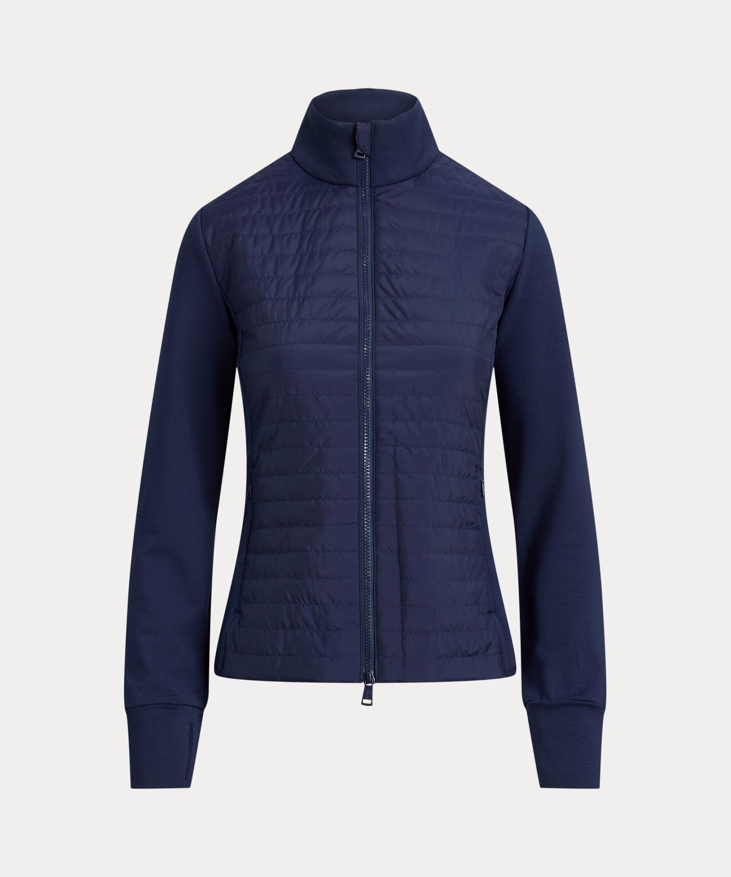 Polo Golf | RLX Golf Hybrid French Terry Quilted Zip Jacket