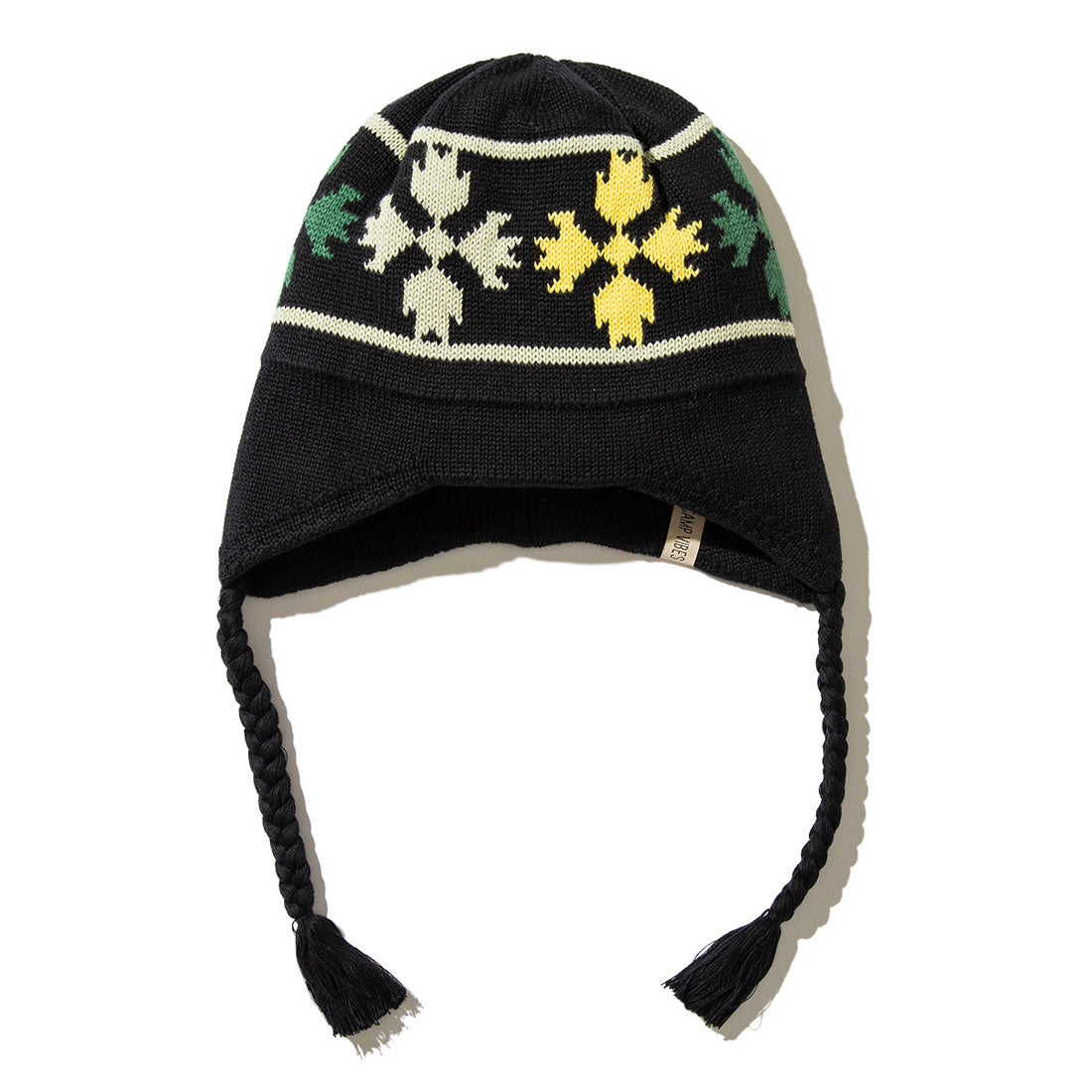 ポーラー POLeR ベア ポー フラップ ビーニー（BEAR PAW FLAP BEANIE） （BLACK） BLACK