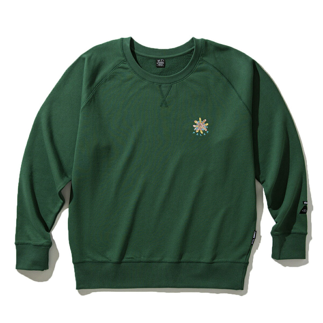 ポーラー POLeR POLER x Kinetics RAGLAN CREW（ポーラー×キネティクス ラグラン クルー） （GREEN） GREEN