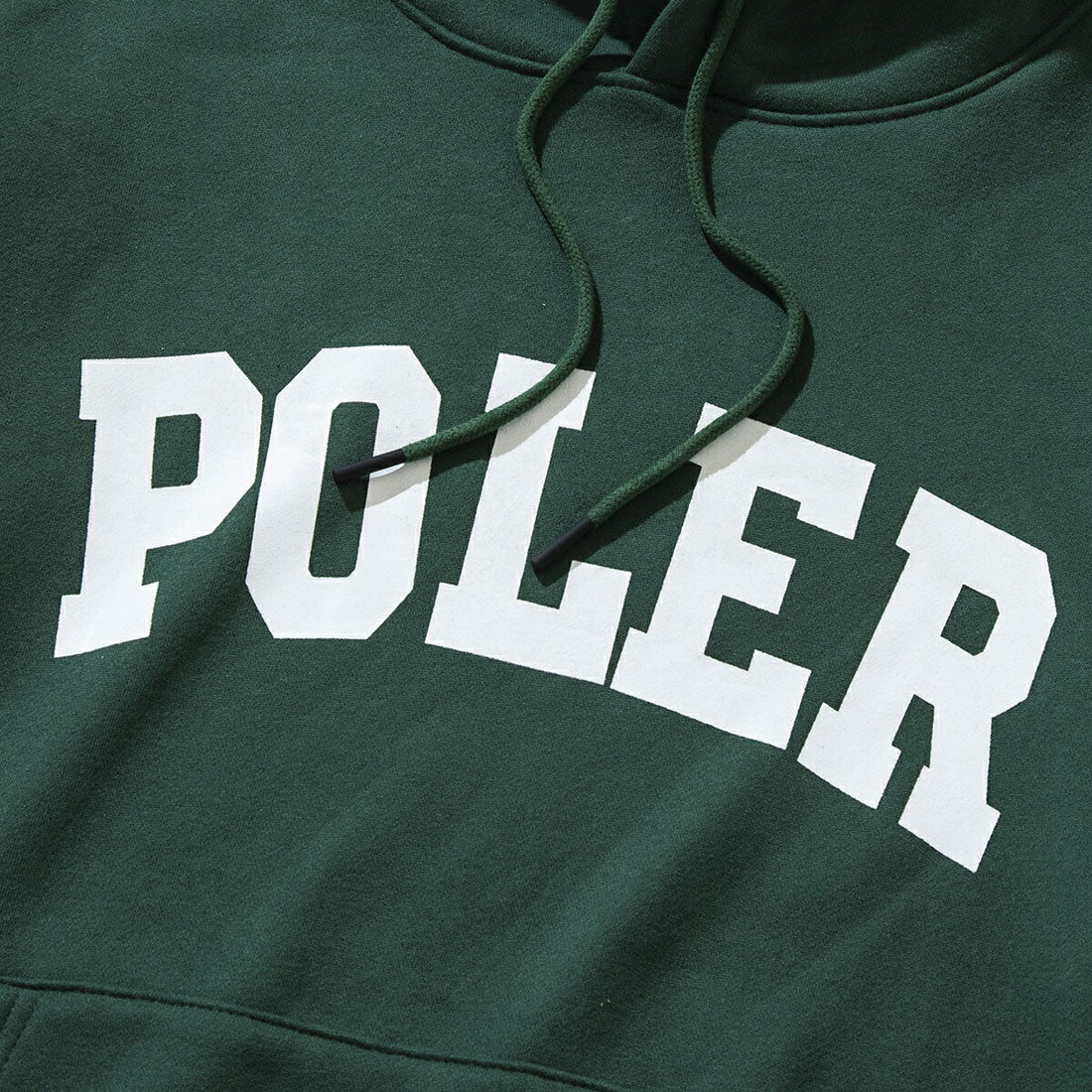 ポーラー POLeR POLER COLLEGE HOOD（ポーラー カレッジフード） （GREEN） GREEN