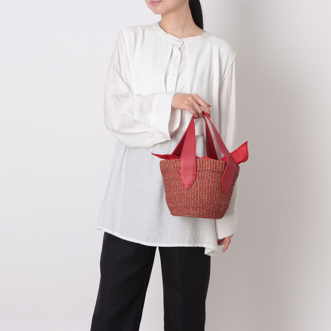ポンタタ POMTATA P3047 WUE TOTE XS （レッド） レッド