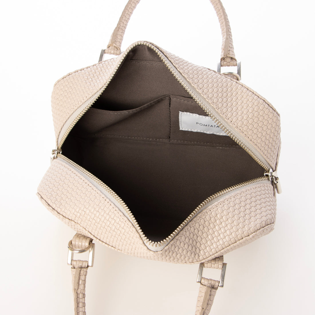 ポンタタ POMTATA P3078 TONE MNI BOSTON （グレージュ） グレージュ