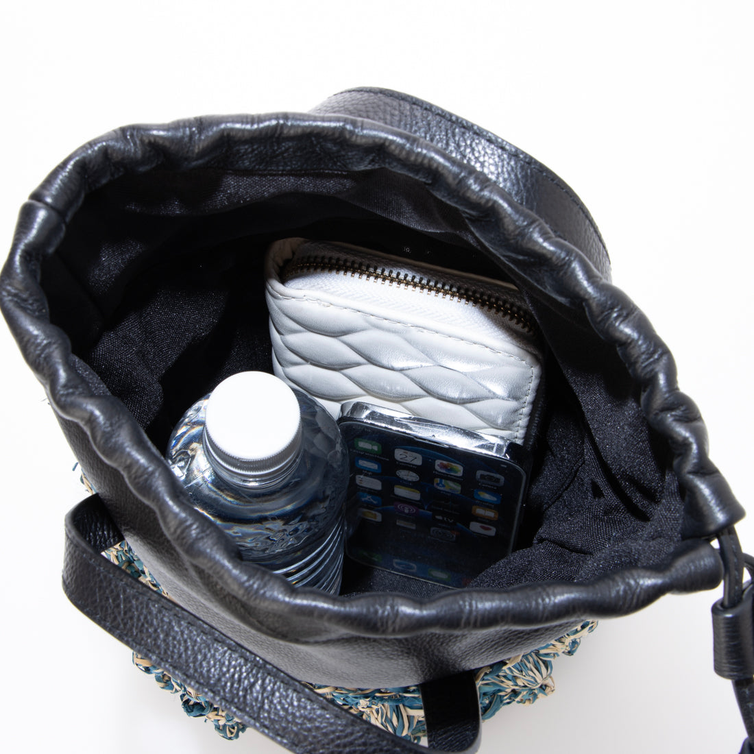 ポンタタ POMTATA P2819 LIND 2WAY TOTE （ブルー） ブルー