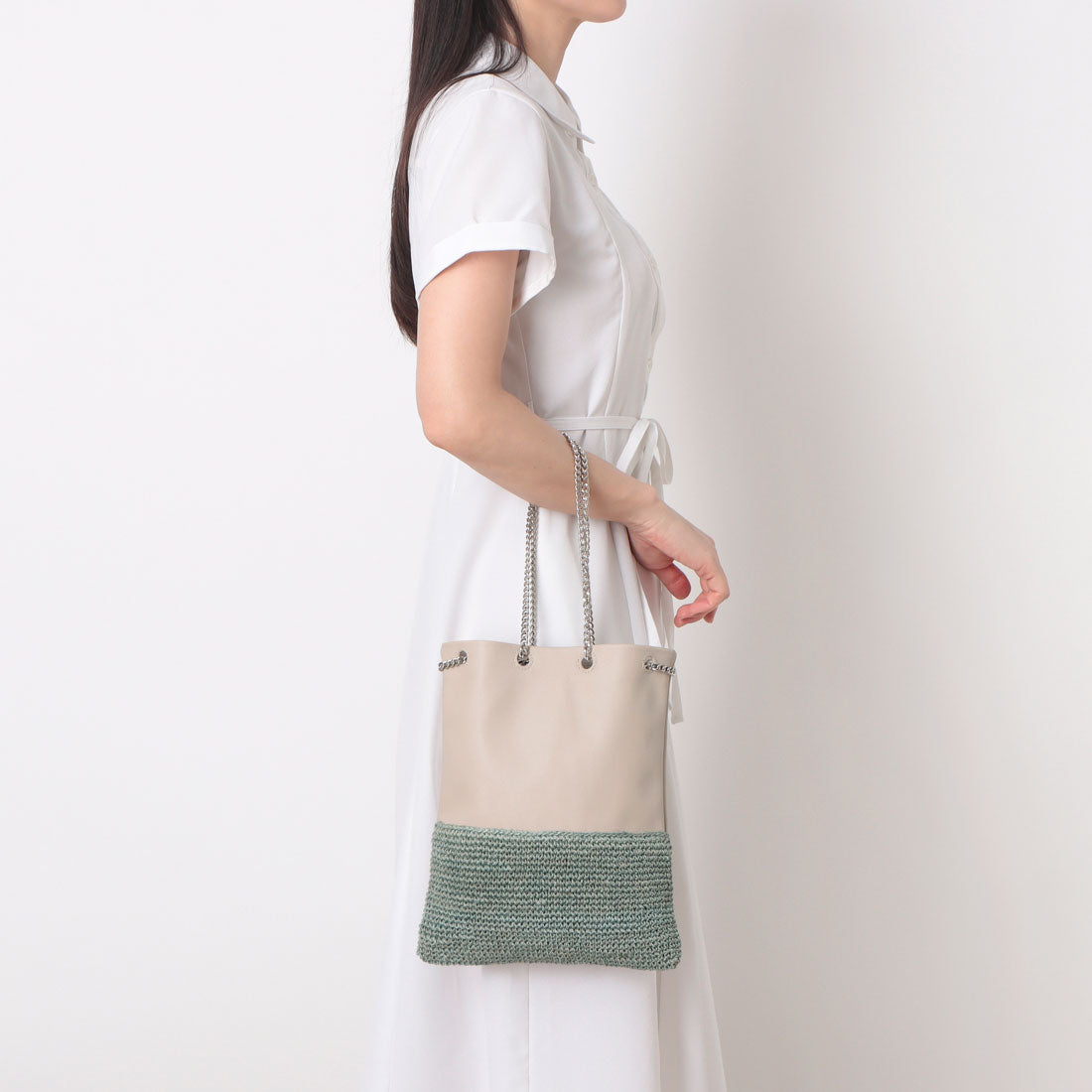 ポンタタ POMTATA P2856 NOU TOTE M （グレー） グレー