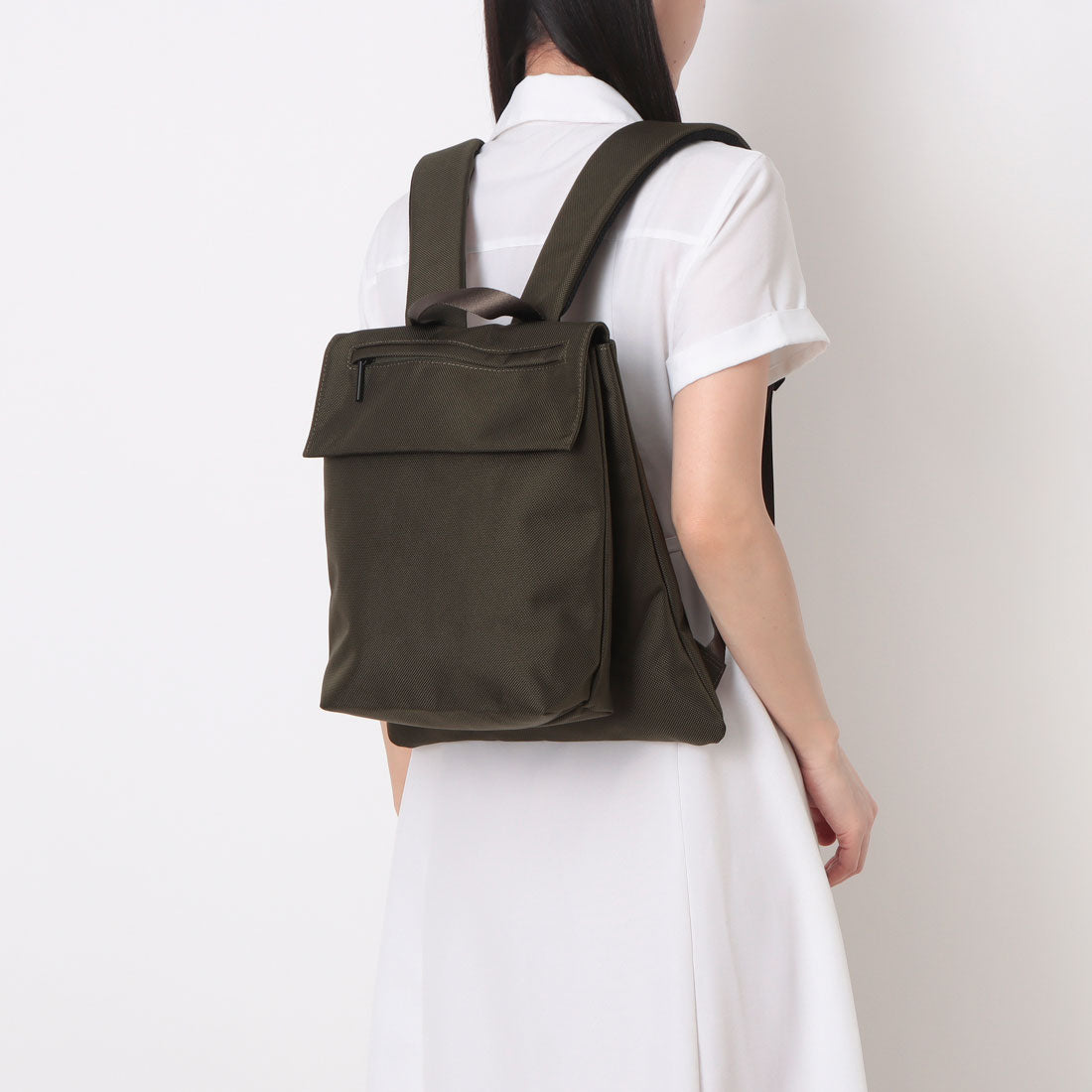 ポンタタ POMTATA P2997 SLIG FLAP RUCK S （カーキ） カーキ