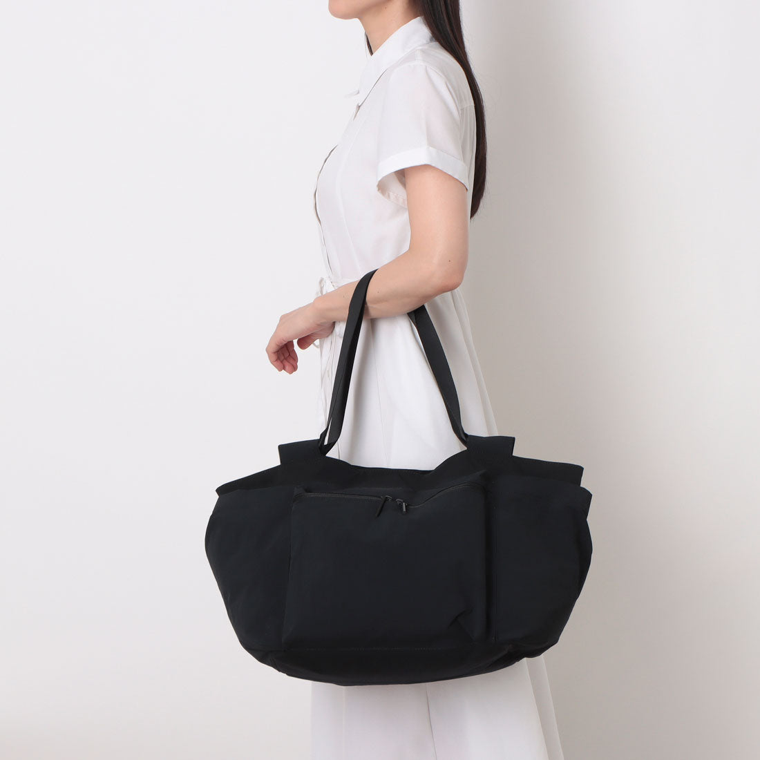 ポンタタ POMTATA P2949 KELP TOTE L （ブラック） ブラック