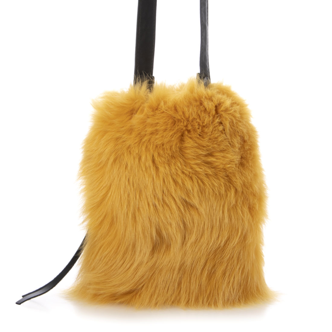 ポンタタ POMTATA P2985 FUR SHOULDER （イエロー） イエロー