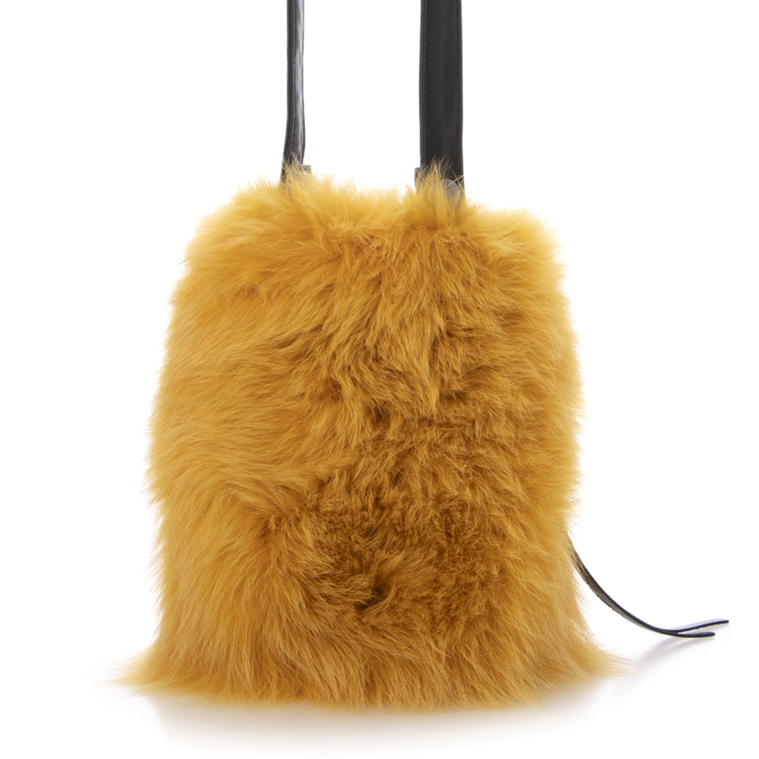 ポンタタ POMTATA P2985 FUR SHOULDER （イエロー） イエロー