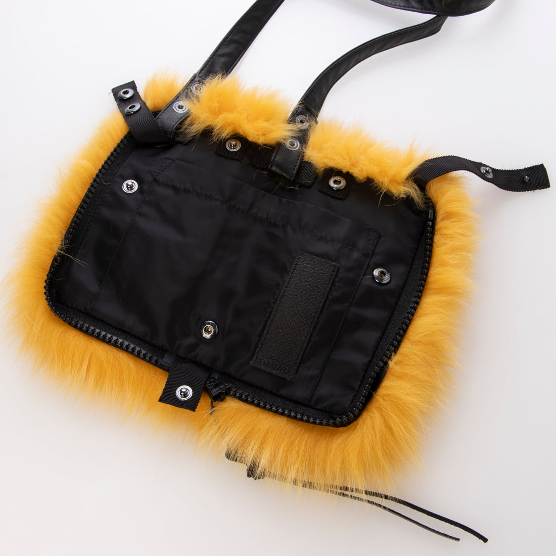 ポンタタ POMTATA P2985 FUR SHOULDER （イエロー） イエロー