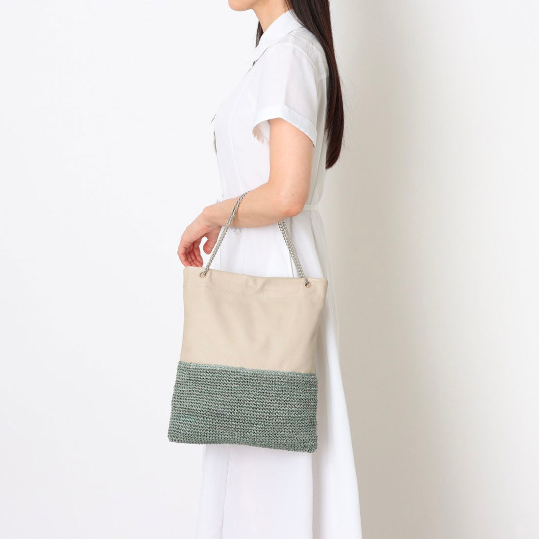 ポンタタ POMTATA P3033 NOU FLAT TOTE L （グレー） グレー