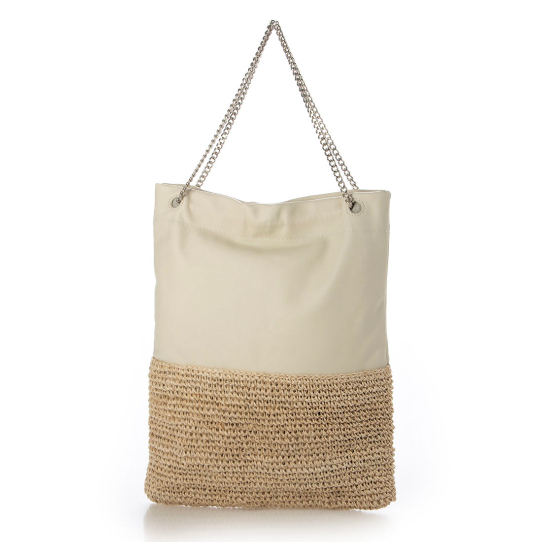 ポンタタ POMTATA P3033 NOU FLAT TOTE L （ホワイト） ホワイト