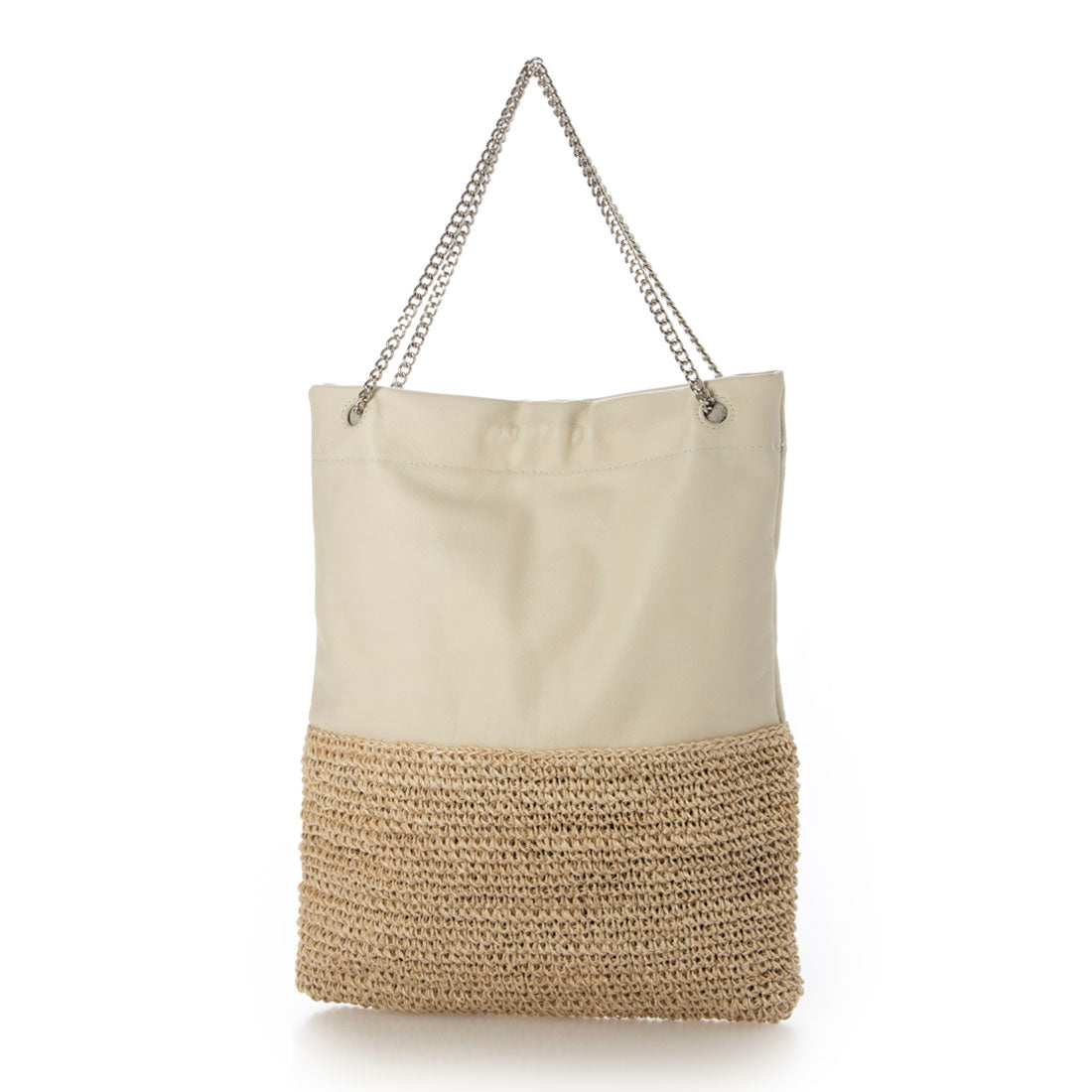 ポンタタ POMTATA P3033 NOU FLAT TOTE L （ホワイト） ホワイト