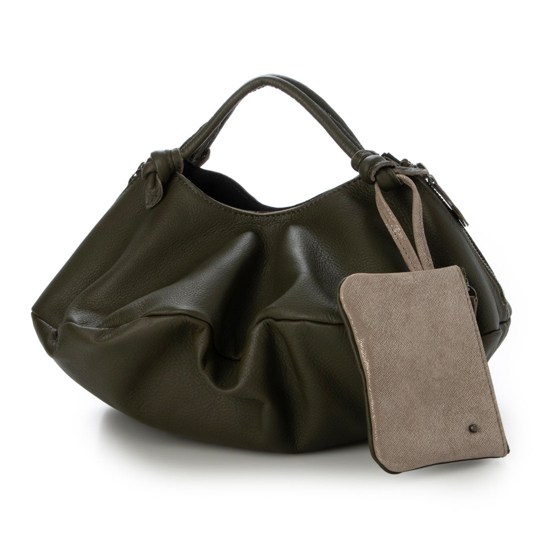 ポンタタ POMTATA P2513 ENVAN TOTE S （ダークオリーブ） ダークオリーブ