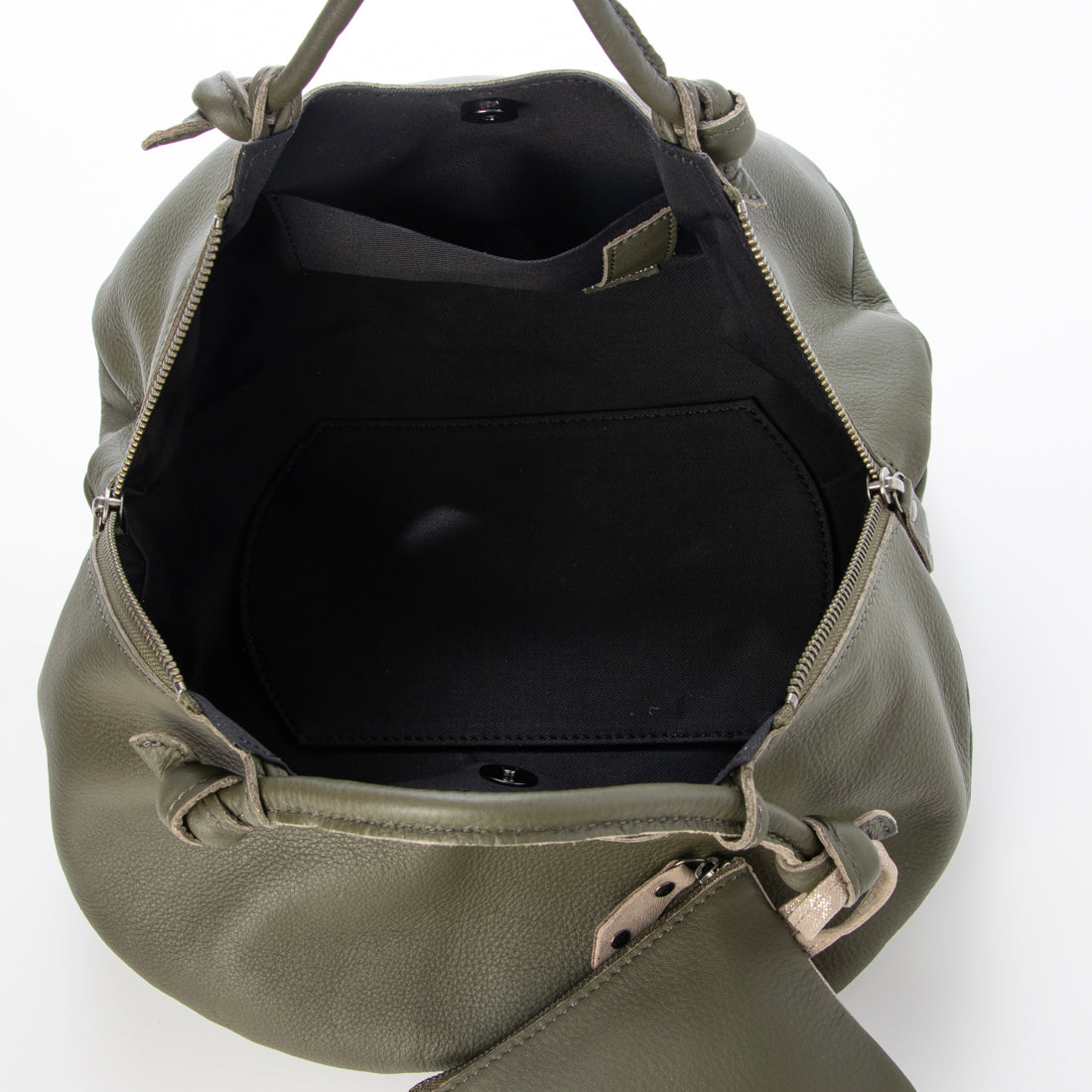 ポンタタ POMTATA P2513 ENVAN TOTE S （ダークオリーブ） ダークオリーブ
