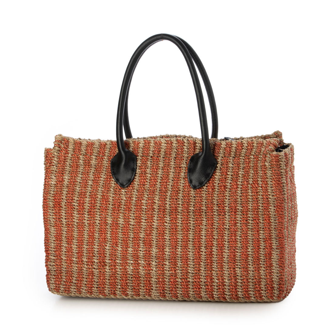 ポンタタ POMTATA P3023 WUE SQUARE TOTE （ストライプレッド） ストライプレッド