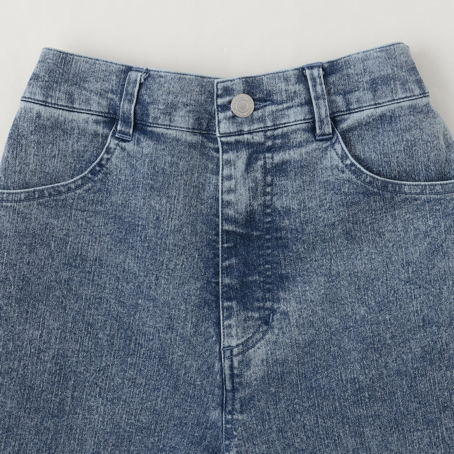 ポンポネット アミ POM PONETTE AMI 【AMI】ストレッチデニムフレアパンツ （黒） 黒