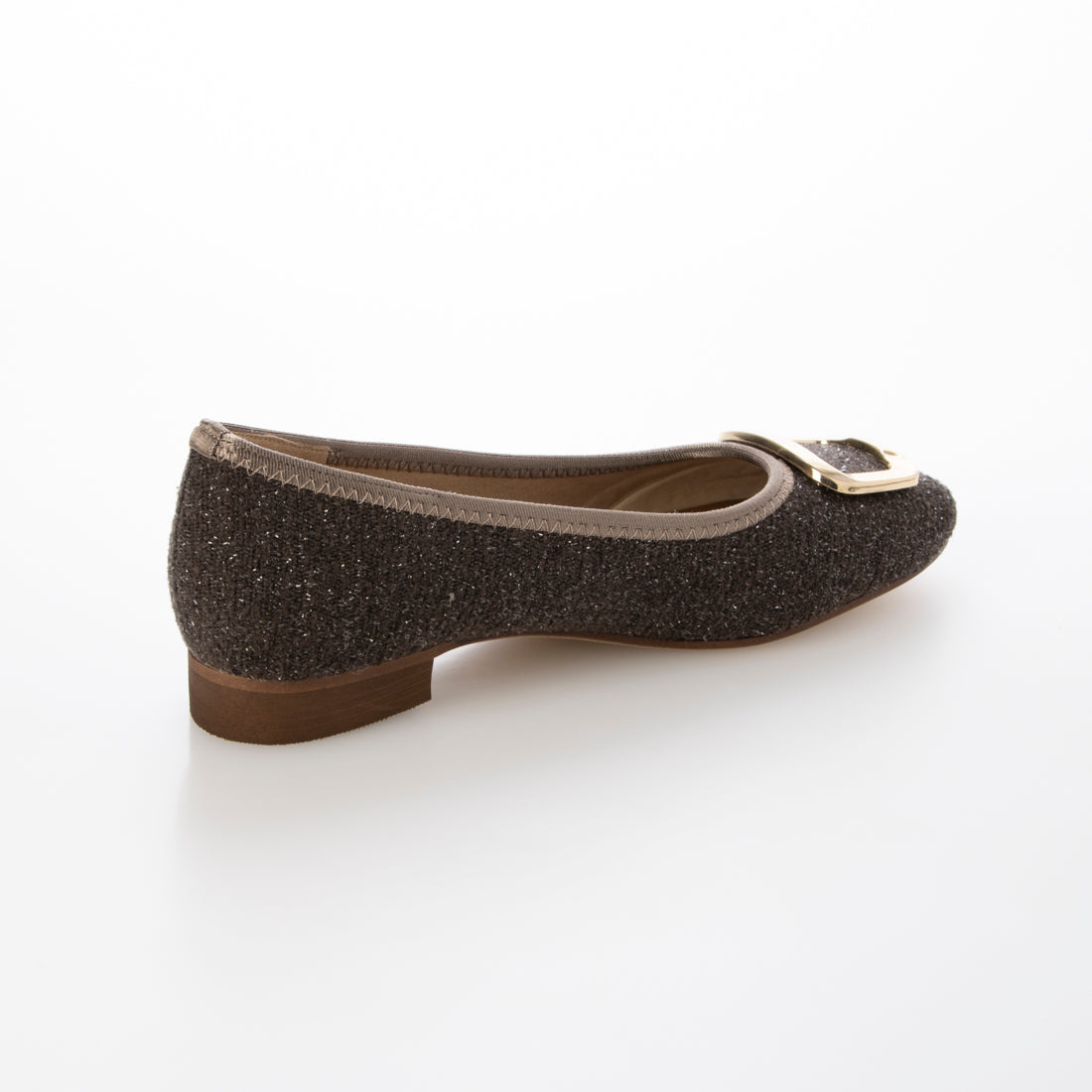 Prima Principessa Square Buckle Flat
