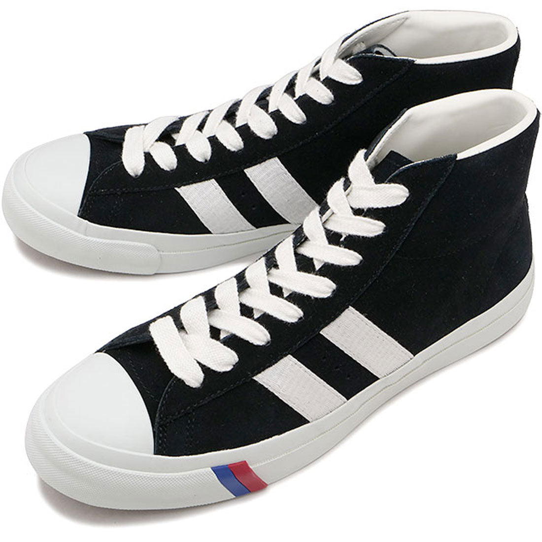 プロケッズ PRO-Keds ROYAL PLUS SUEDE HI BLACK [PN1121] （BLACK） BLACK