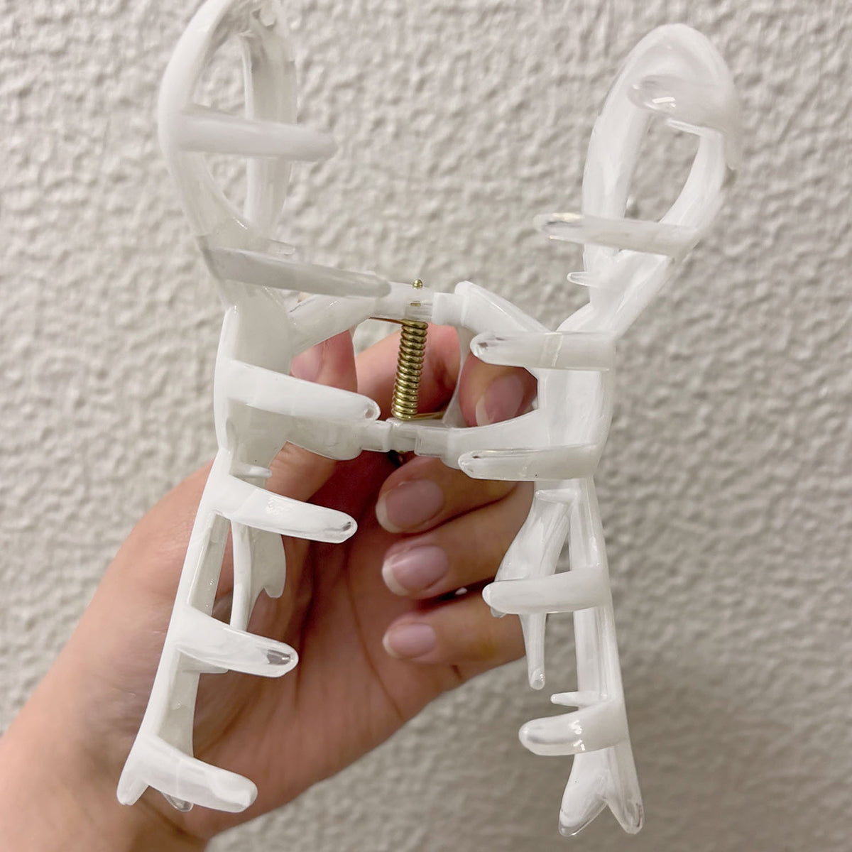プライベートビーチ privatebeach リボンモチーフヘアクリップ （オレンジ） オレンジ