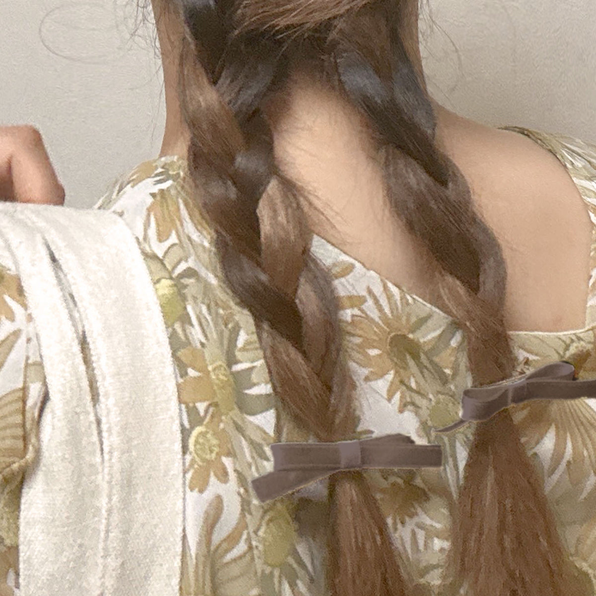 プライベートビーチ privatebeach リボンヘアクリップ （ブラウン） ブラウン
