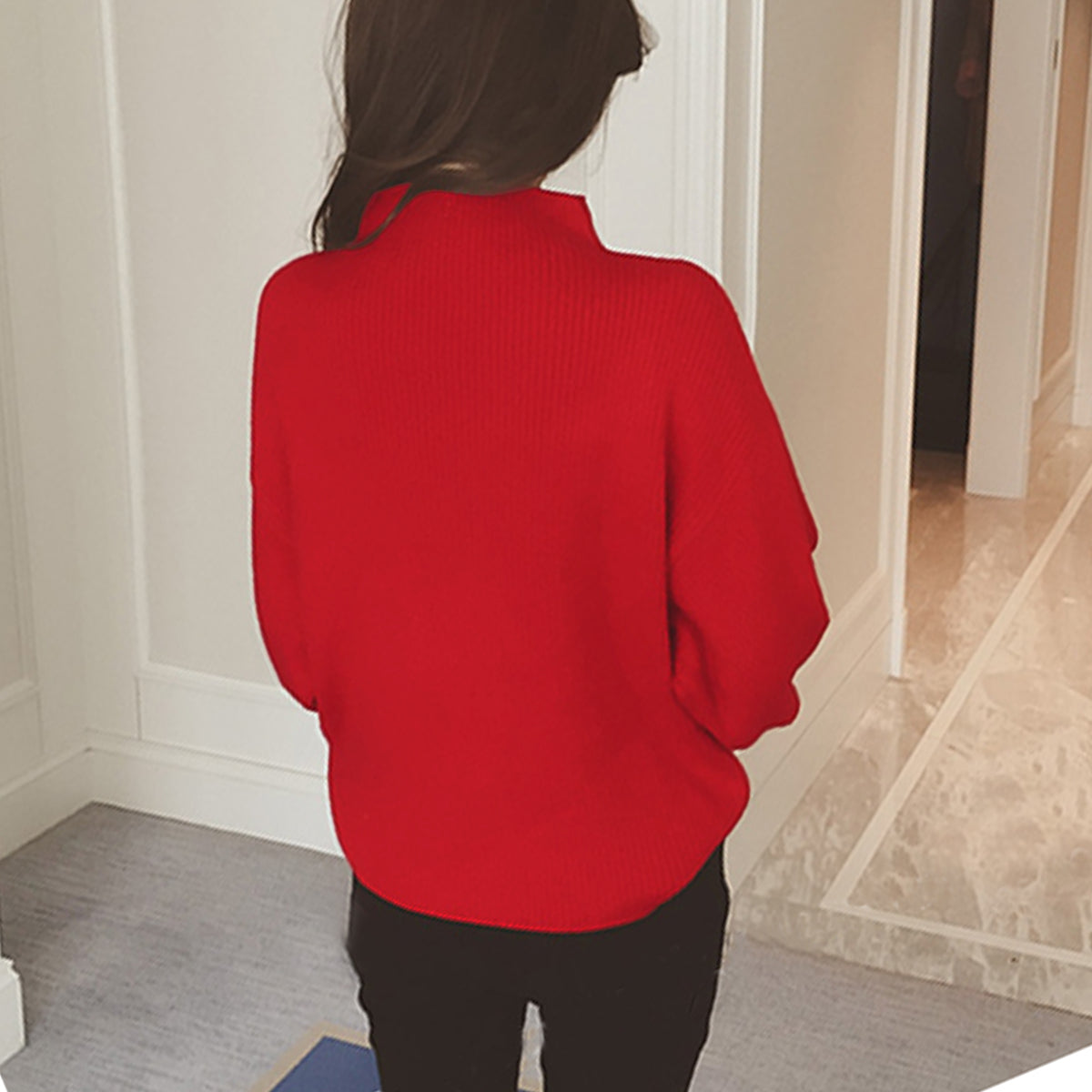 プライベートビーチ privatebeach ボリュームスリーブニットトップス （ブラック） ブラック