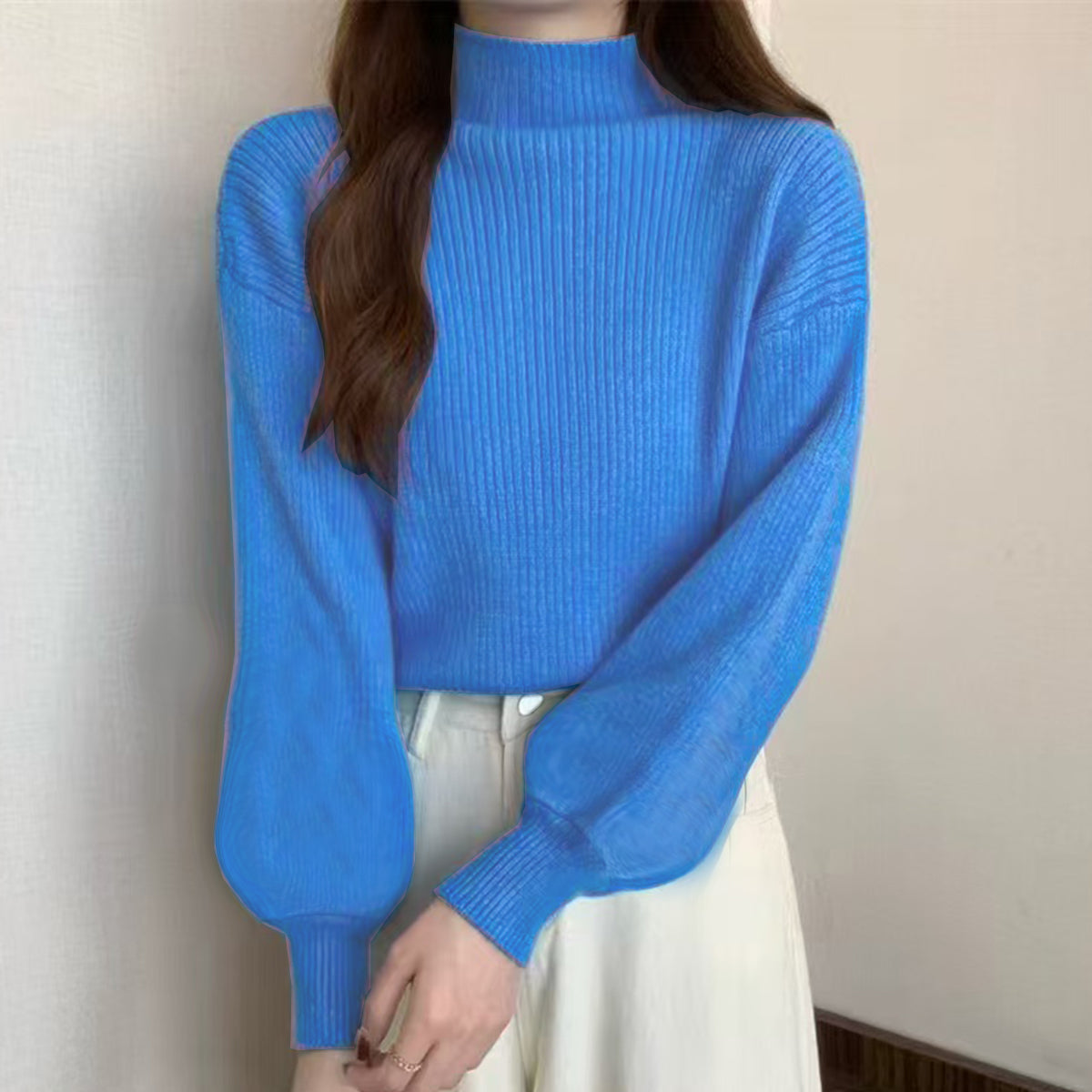 プライベートビーチ privatebeach ボリュームスリーブニットトップス （ブラック） ブラック