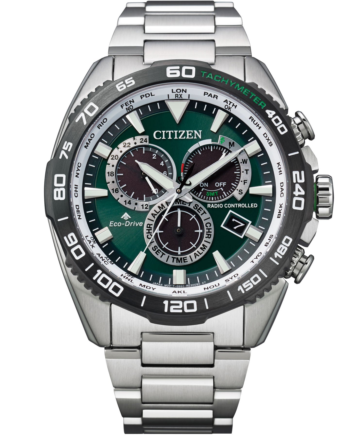 專業大師 PROMASTER PROMASTER Eco-Drive 電波鐘 LAND 系列 CB5034-91W