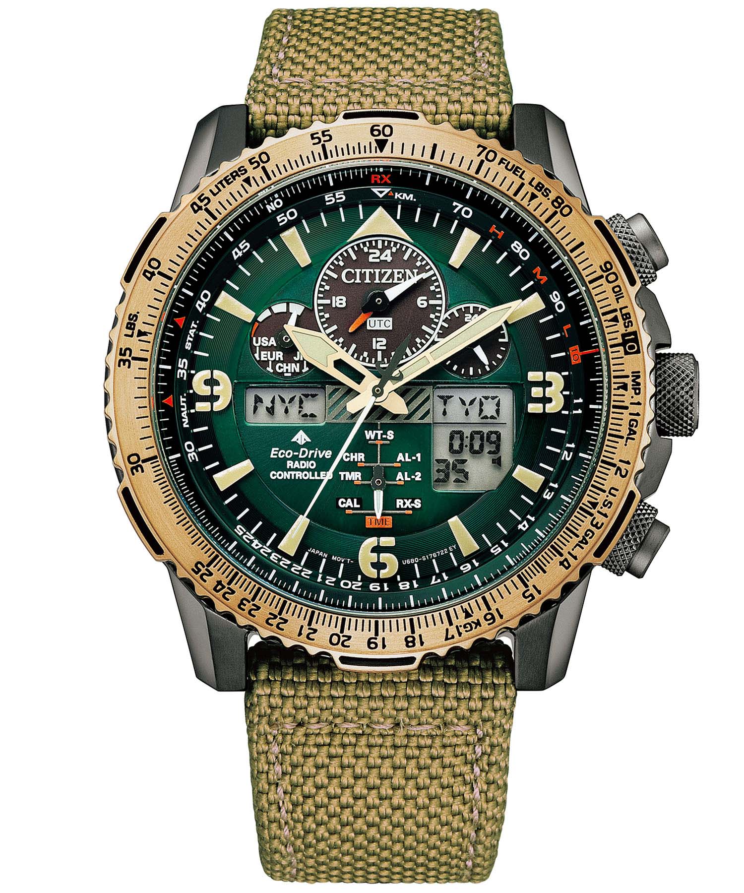 PROMASTER PROMASTER Eco-Drive Radio-Controlled Watch SKY Series JY8074-11X