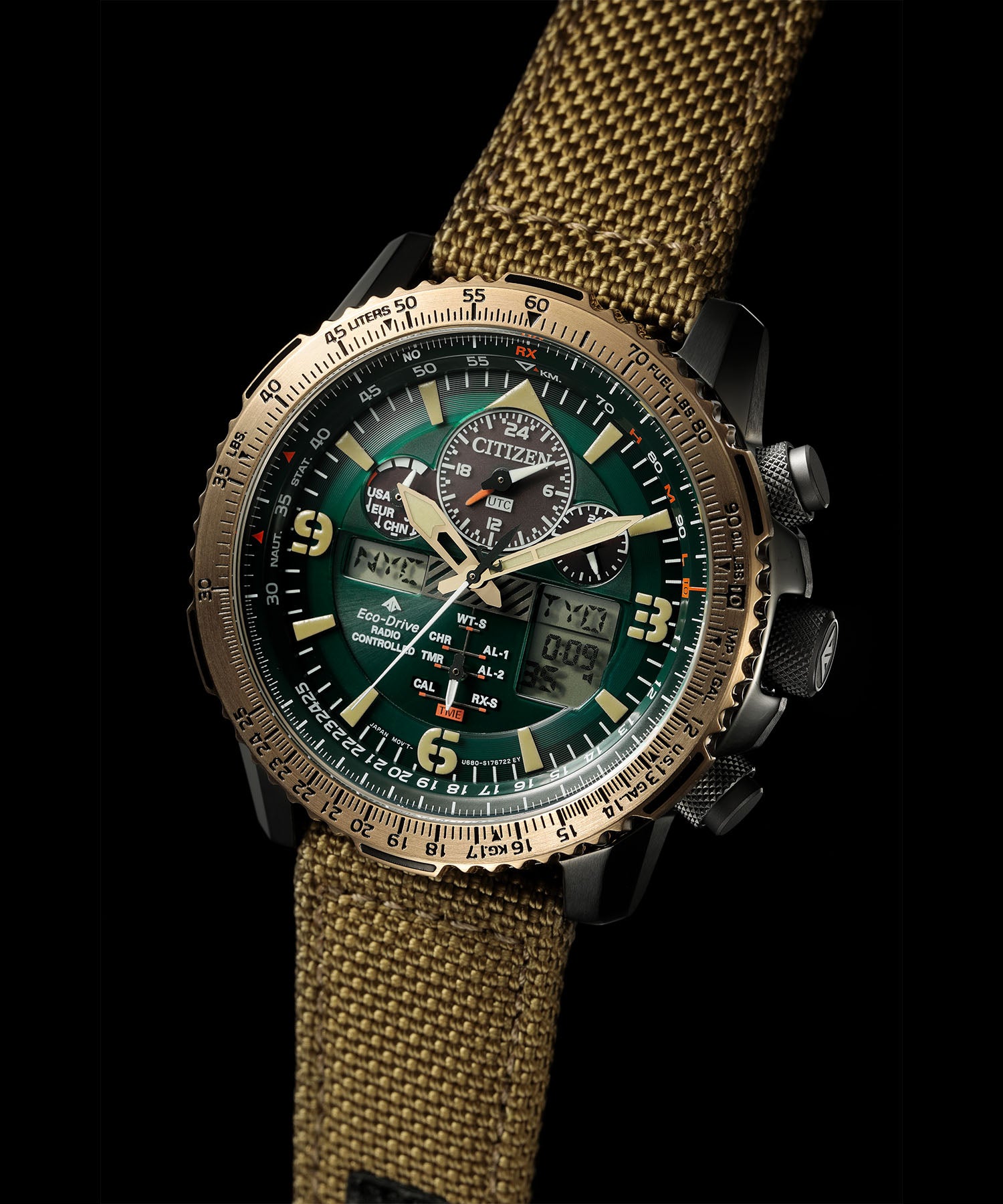 PROMASTER PROMASTER Eco-Drive Radio-Controlled Watch SKY Series JY8074-11X