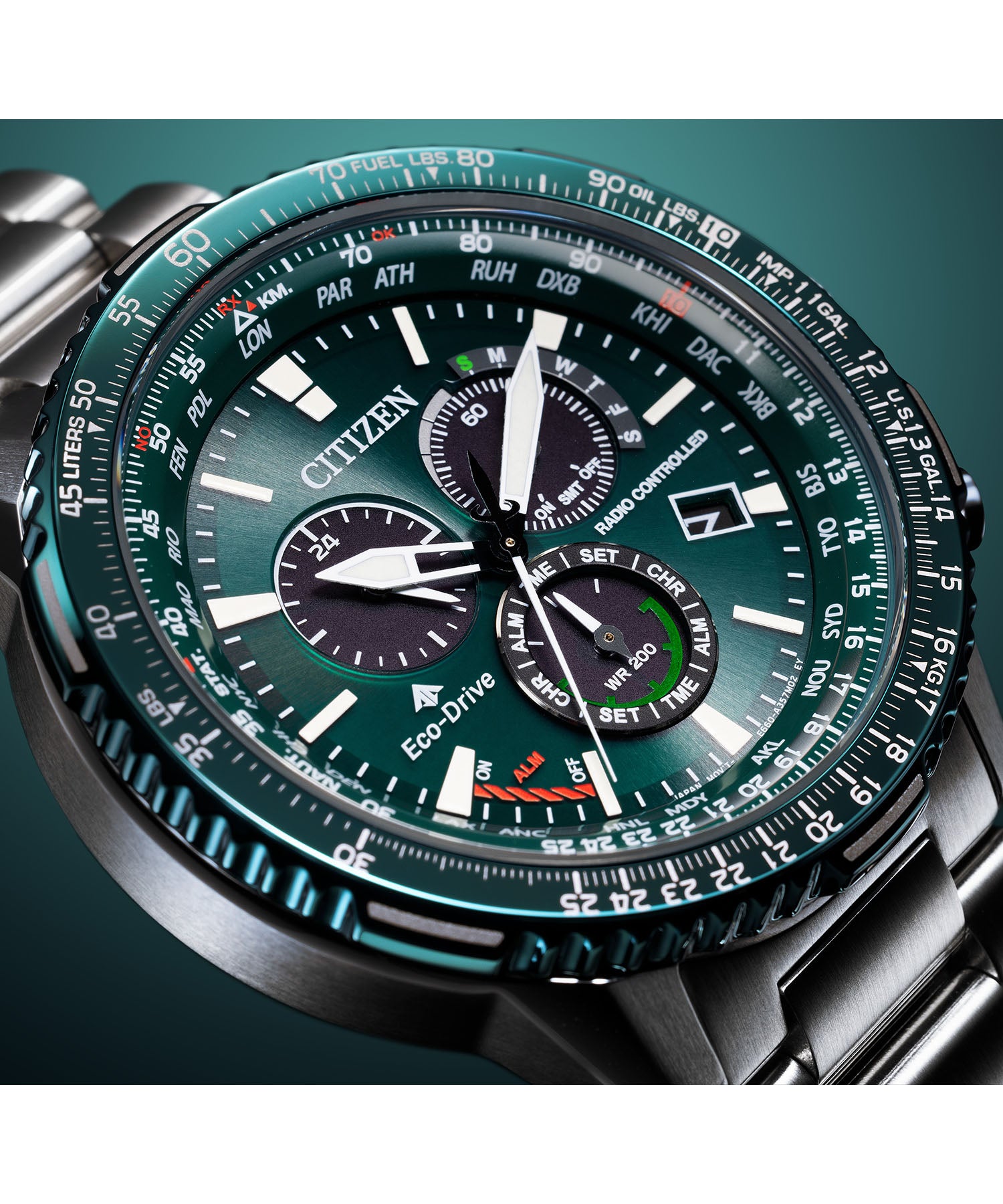 PROMASTER PROMASTER PROMASTER PROMASTER Eco-Drive Radio-Controlled Watch SKY Series